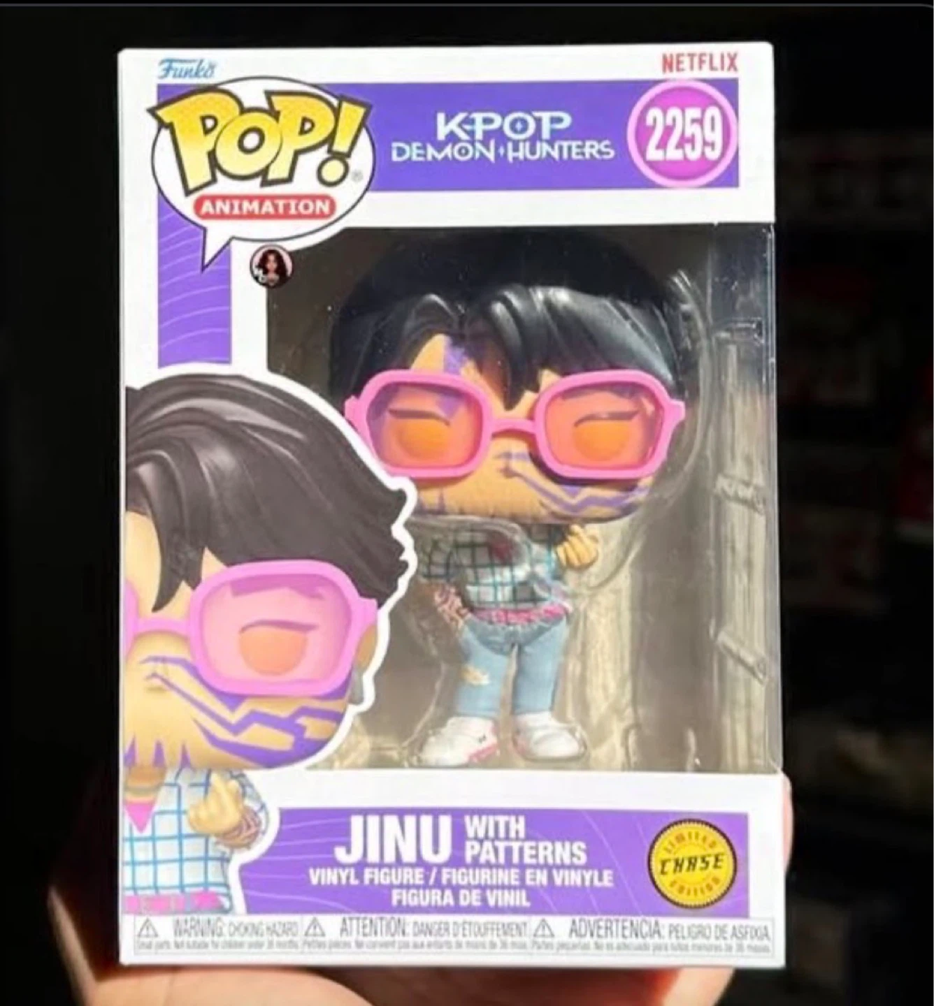 Funko Pop! K-Pop Demon Hunters Jinu Chase Edition