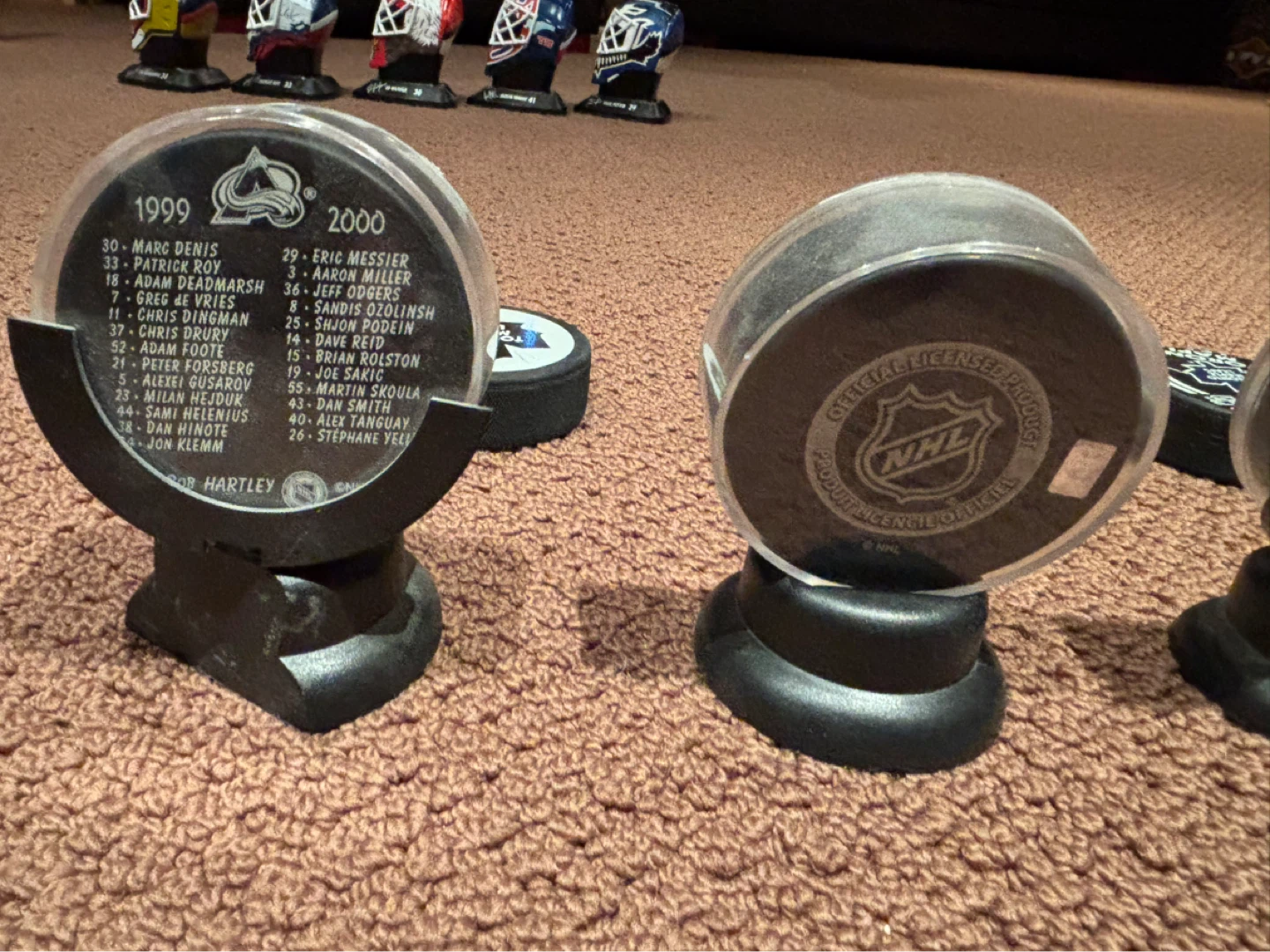 NHL Hockey Puck Collection with Auto - photo 4