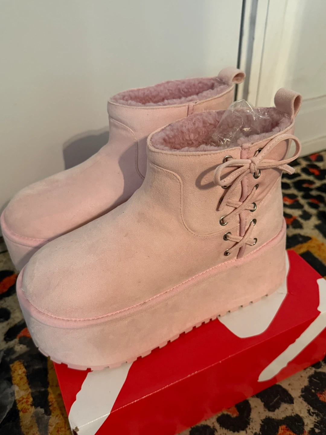 Pink Platform Boots - photo 5