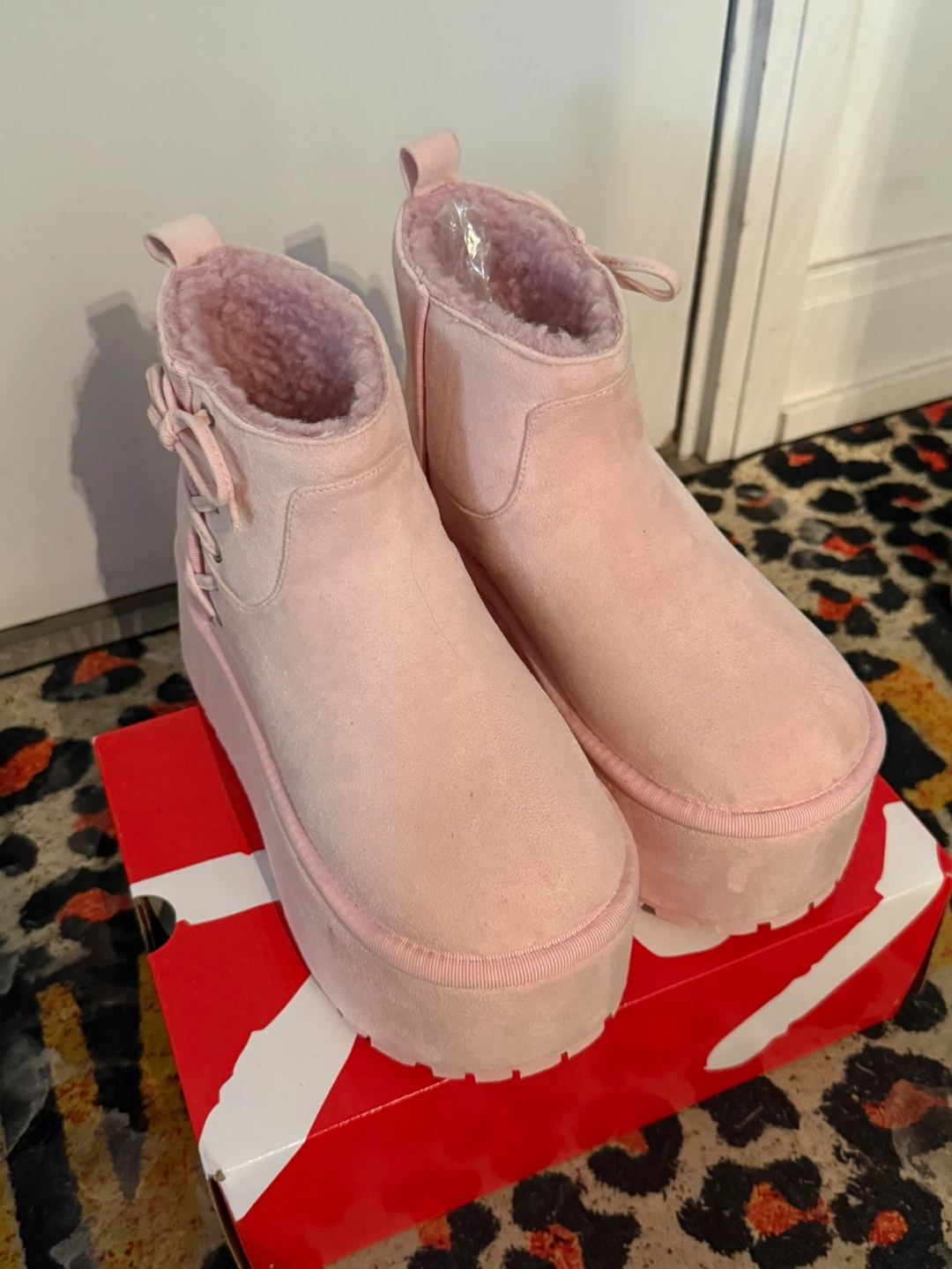 Pink Platform Boots - photo 2