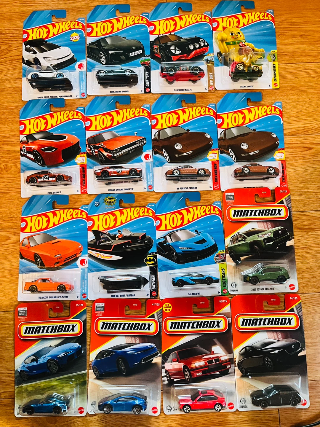 Hot Wheels and Matchbox Die-Cast Cars Lot