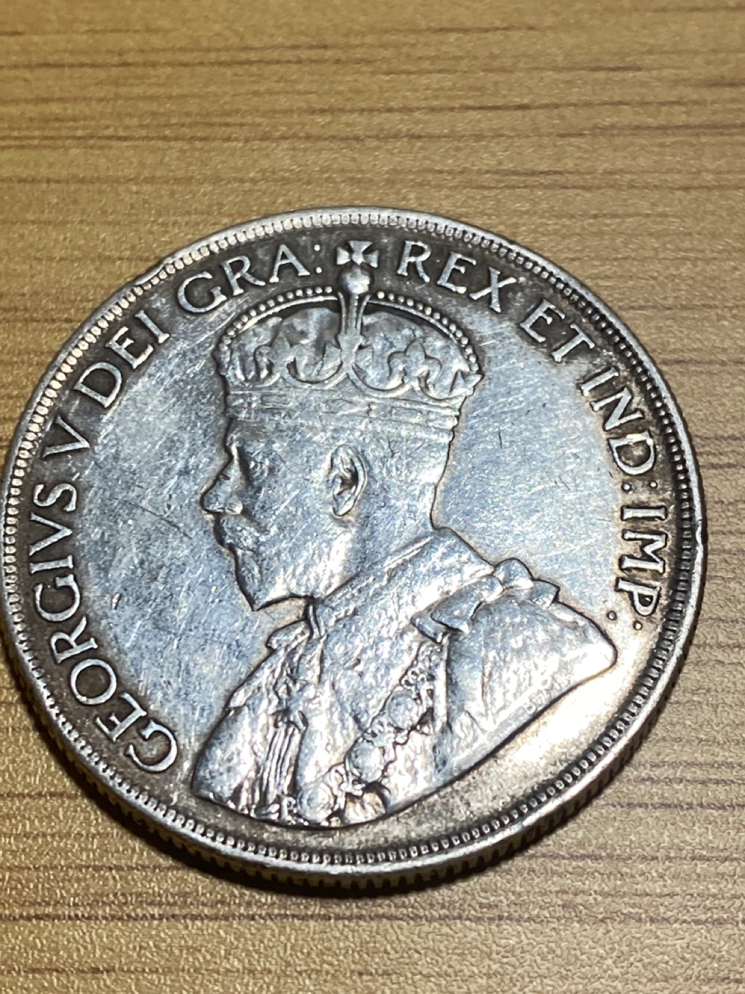 1936 Canada Silver Dollar Coin
