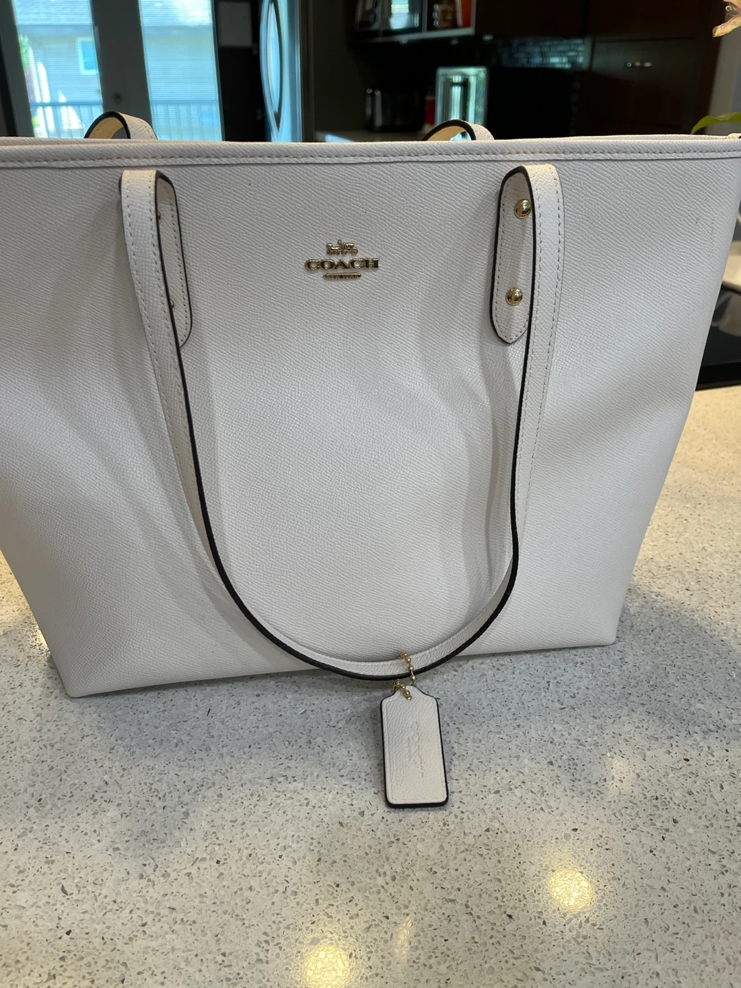 Coach Tote Bag - White