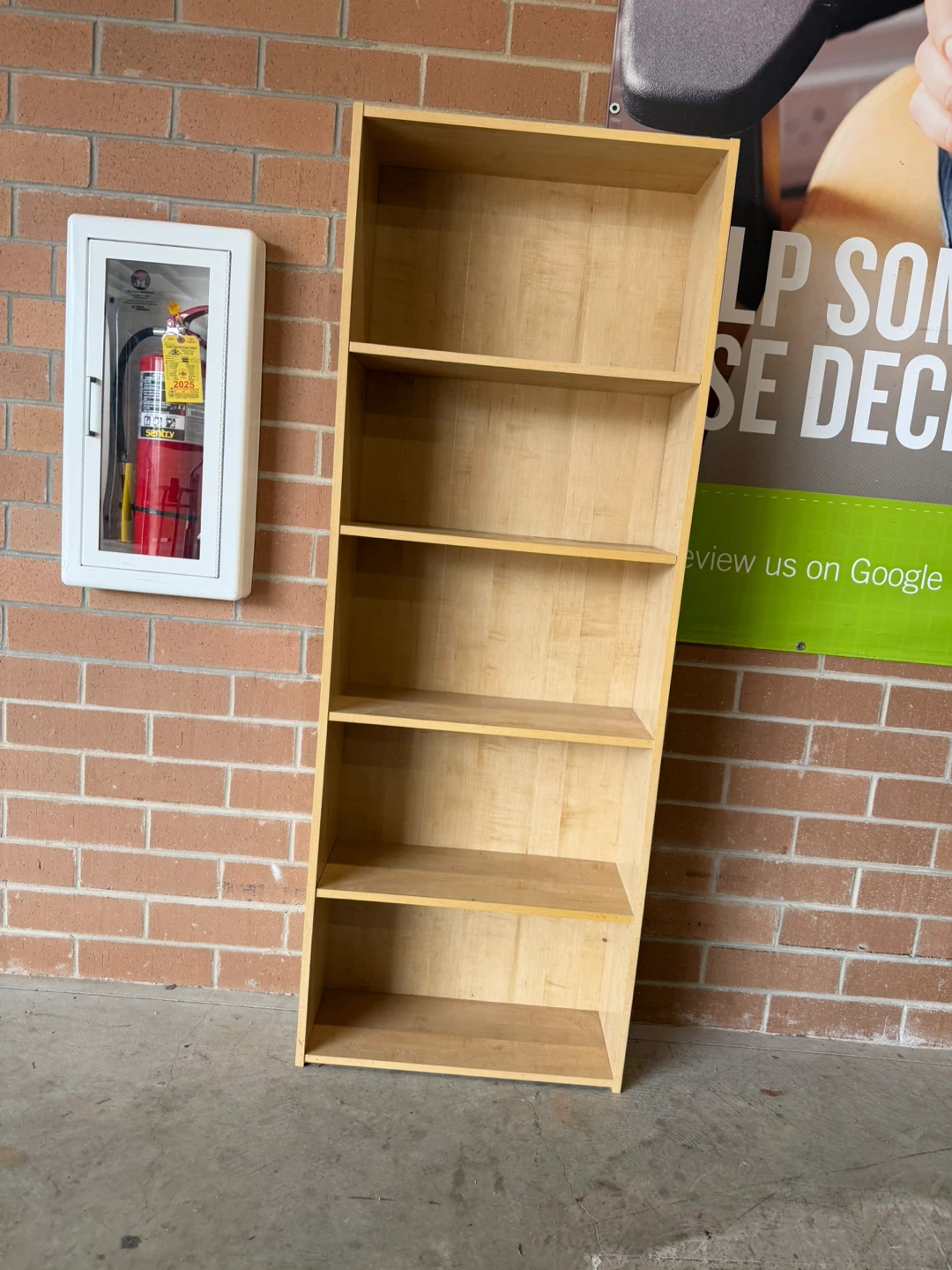 Cream Bookcase
