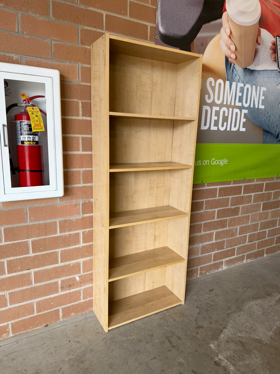 Cream Bookcase - photo 3
