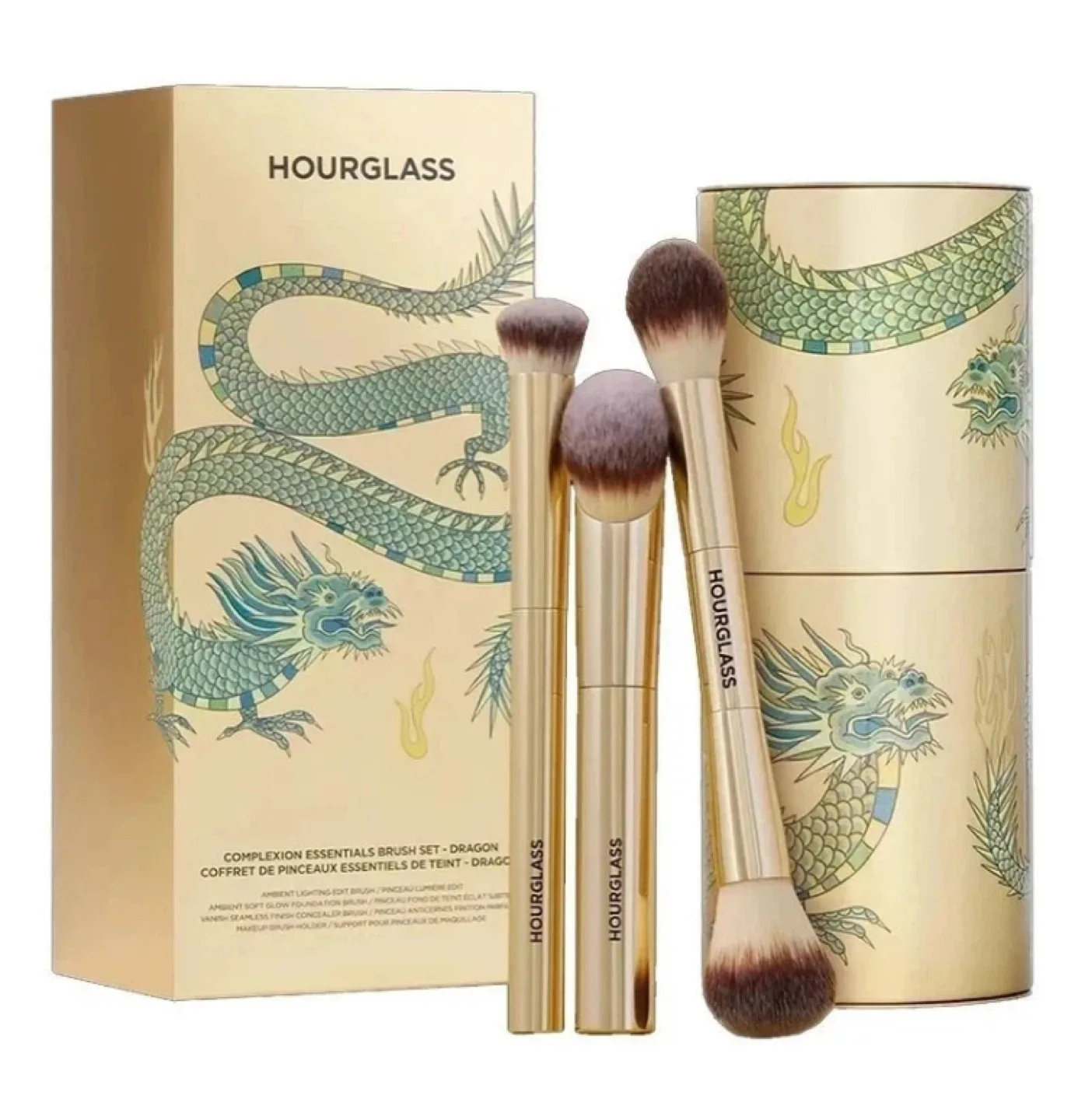 Hourglass 3pcs Makeup Brush Set - Dragon - photo 2