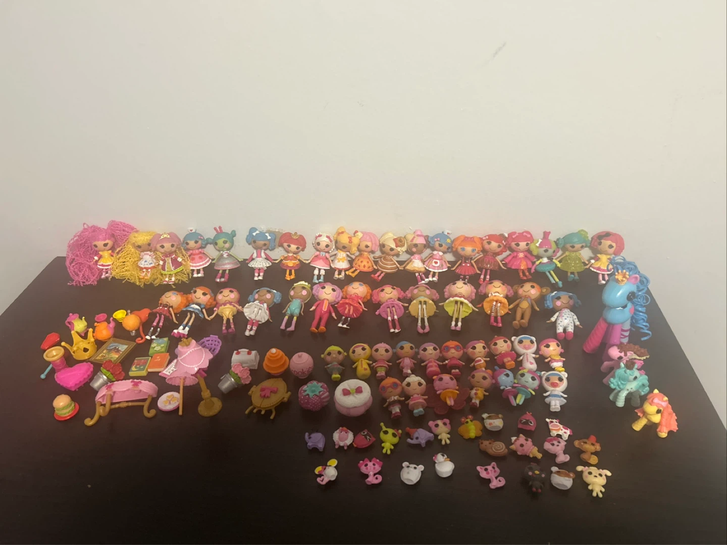 Massive Lalaloopsy Mini Dolls and Accessories Lot