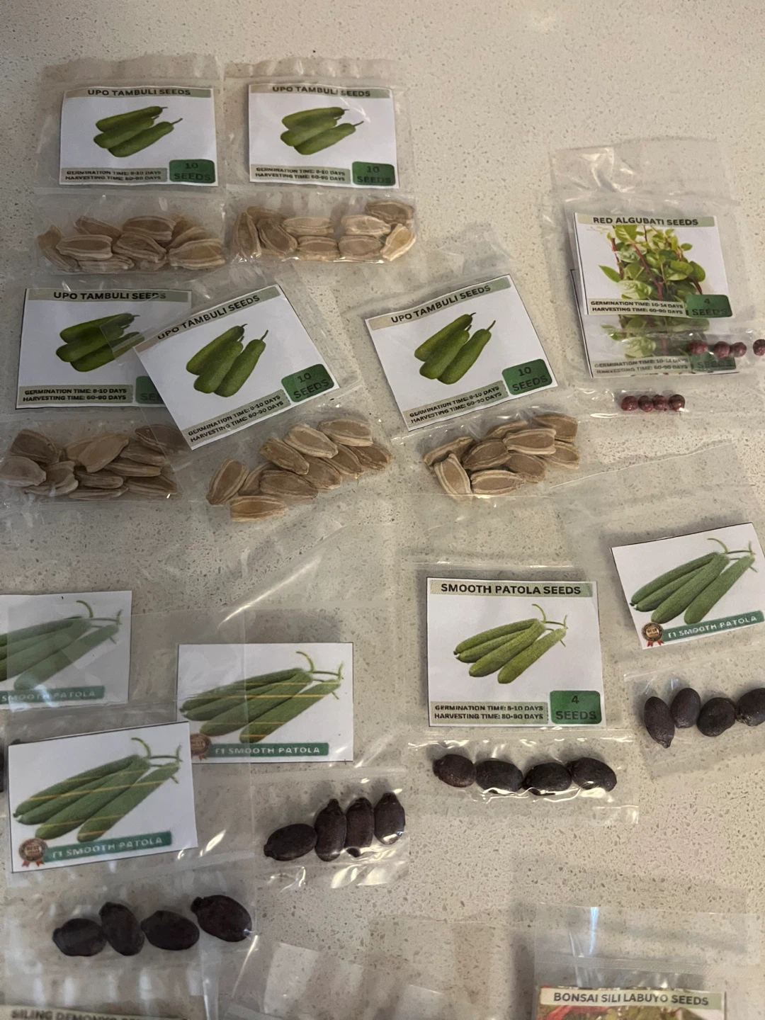 Assorted Vegetable Seeds - Long Eggplant, Saluyot, and more - photo 3