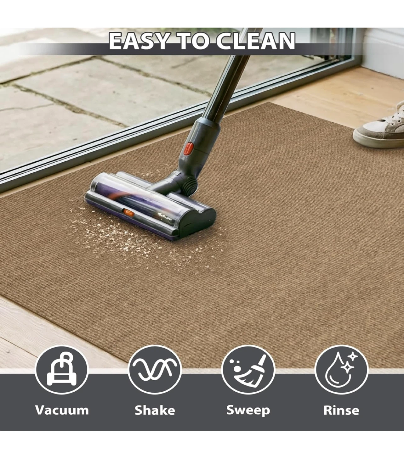 Brown Carpet Runner - 16ft x 3ft - photo 5