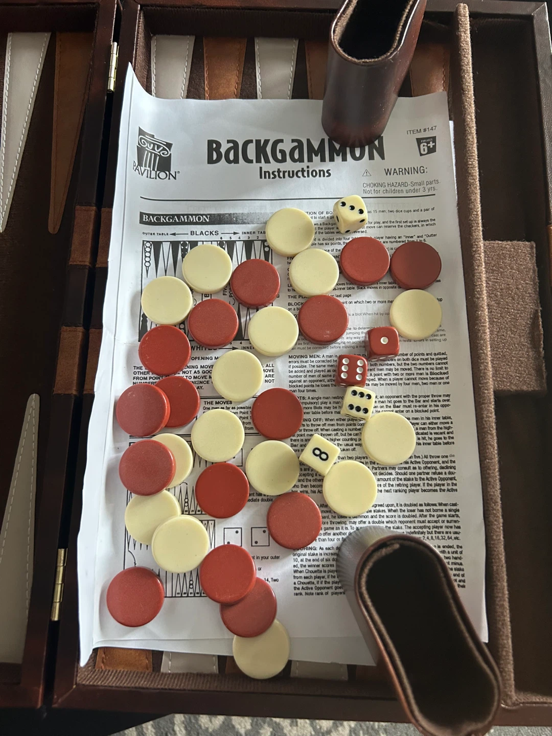 Pavilion Backgammon Set - photo 3