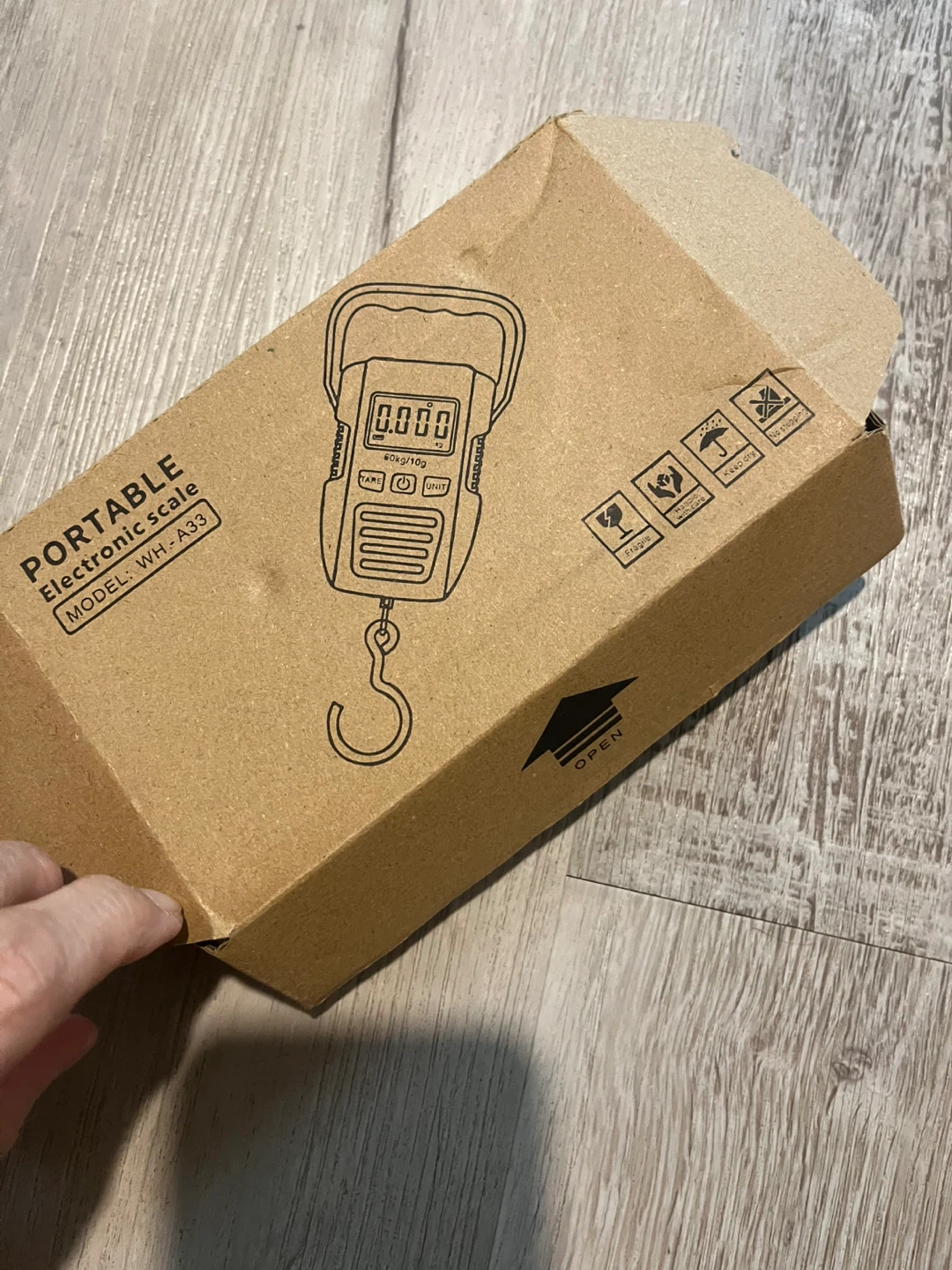 Brand new Portable Electronic Scale WH-A33 - photo 2