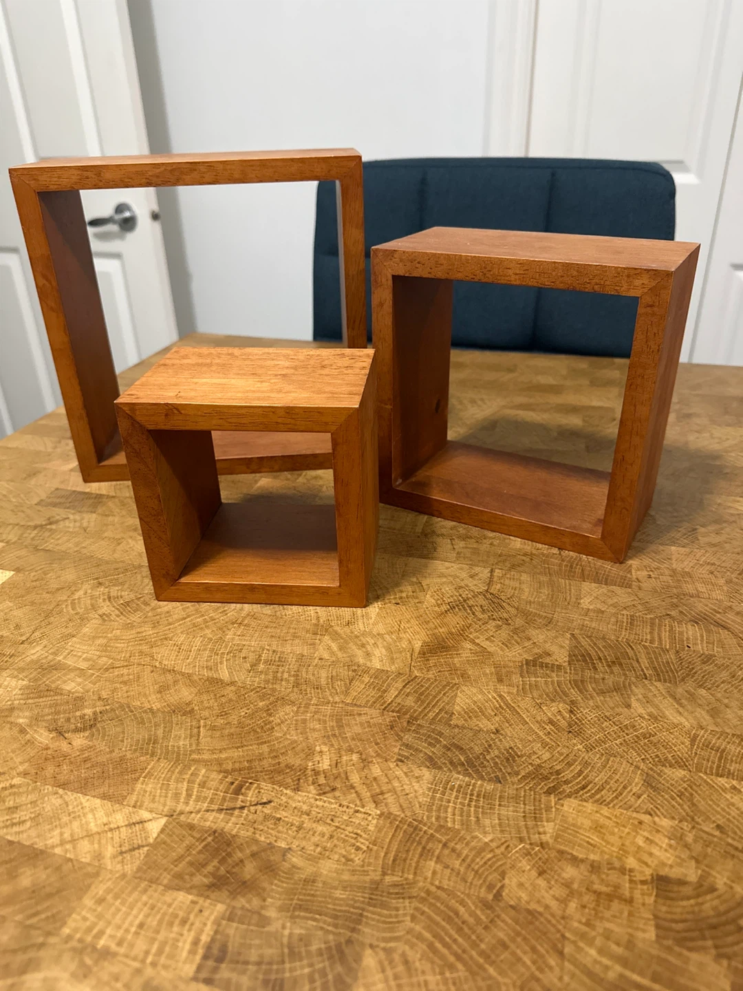 Wooden Display Cubes - photo 2
