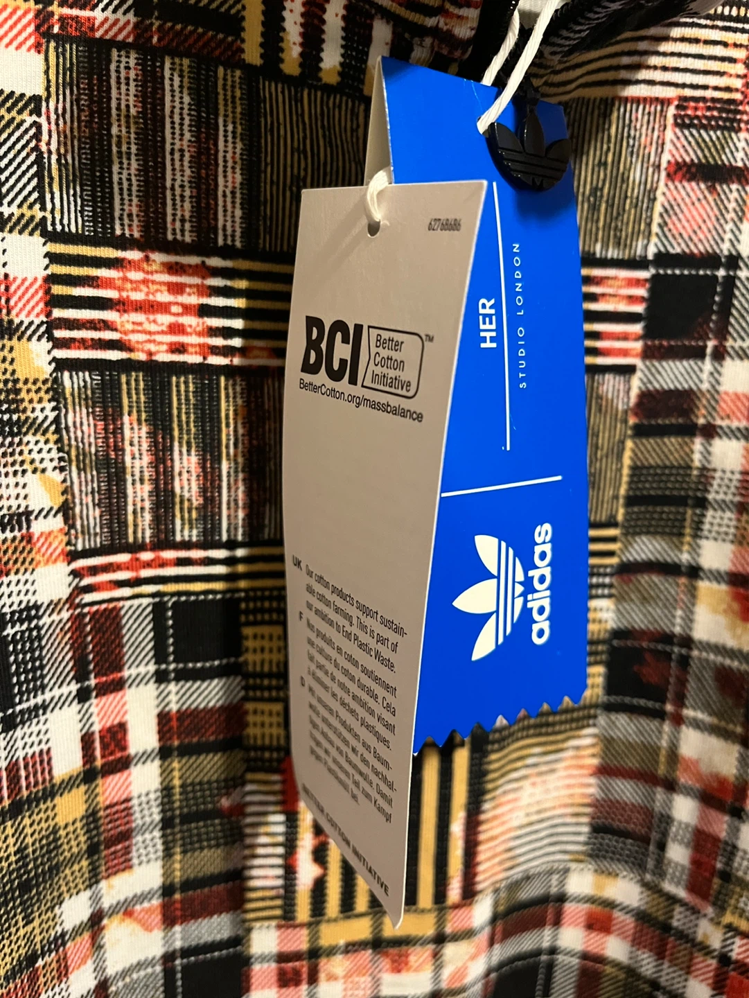 Adidas HER Studio London Plaid Track Jacket - photo 3