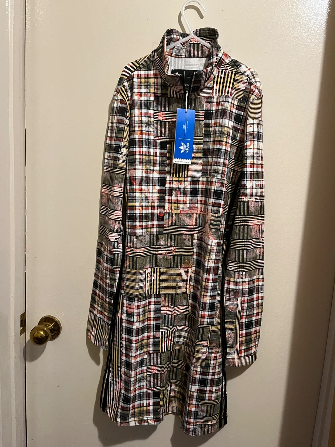 Adidas HER Studio London Plaid Track Jacket