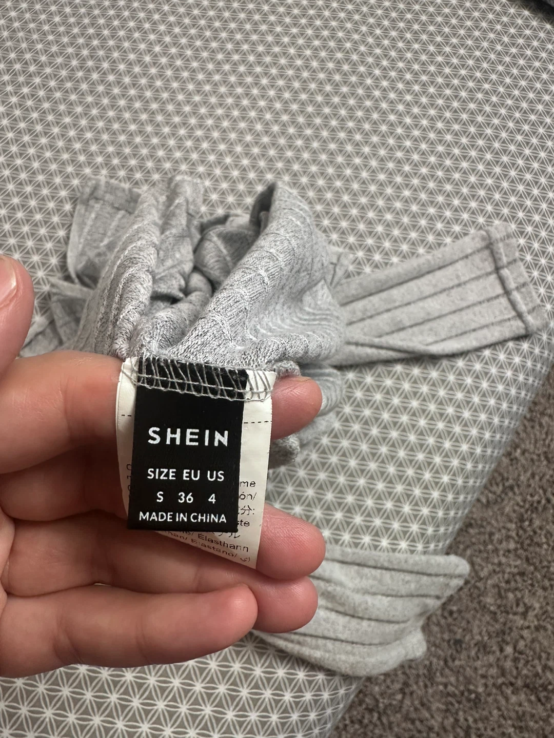 SHEIN Ribbed Long Sleeve Top - photo 5