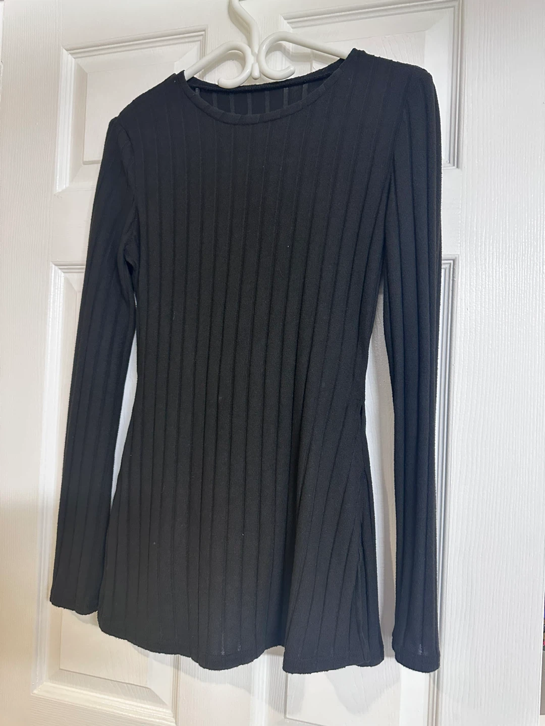 SHEIN Ribbed Long Sleeve Top - photo 3