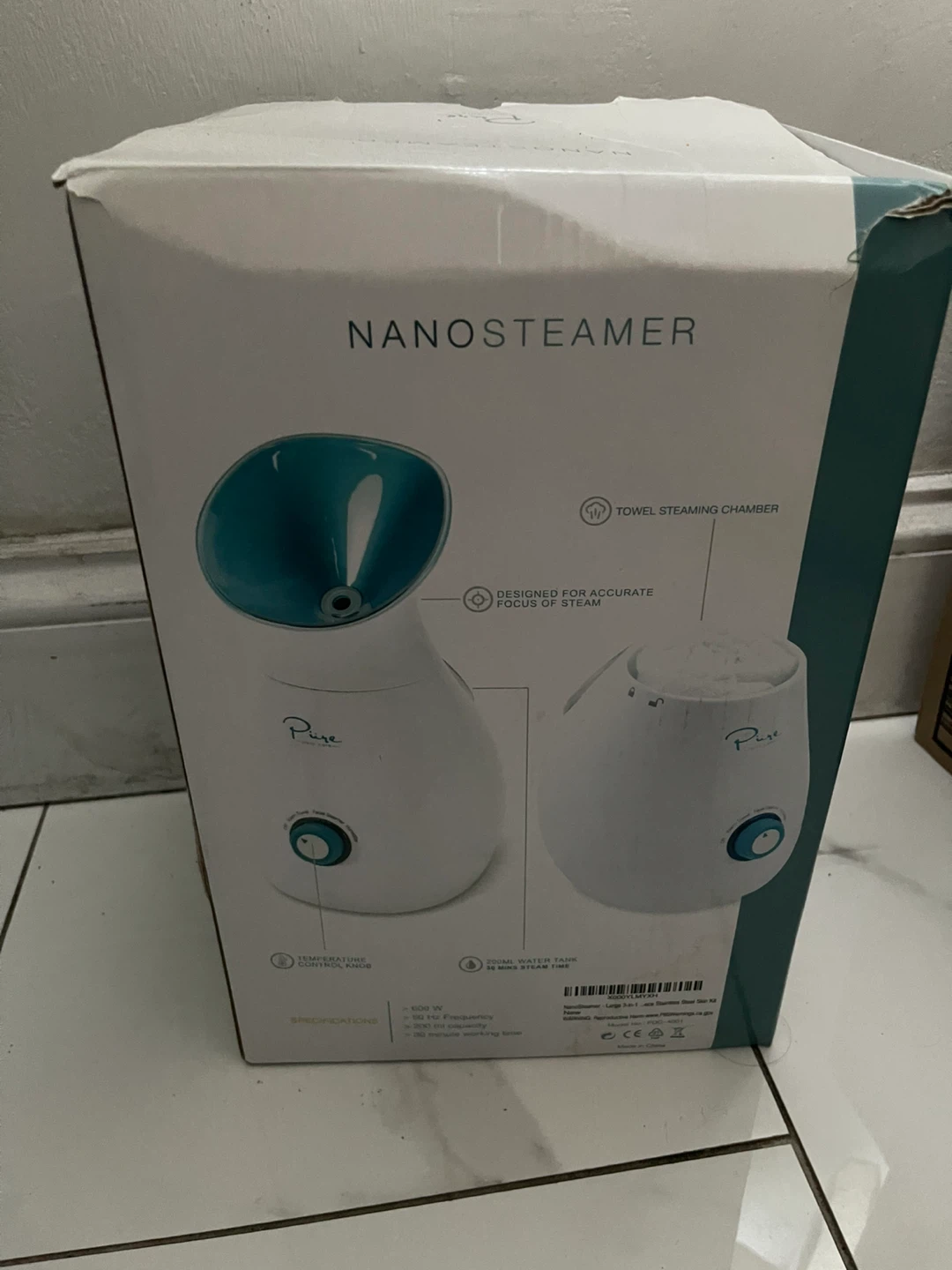 Pure Daily Care NanoSteamer Large 3-in-1 Facial Steamer