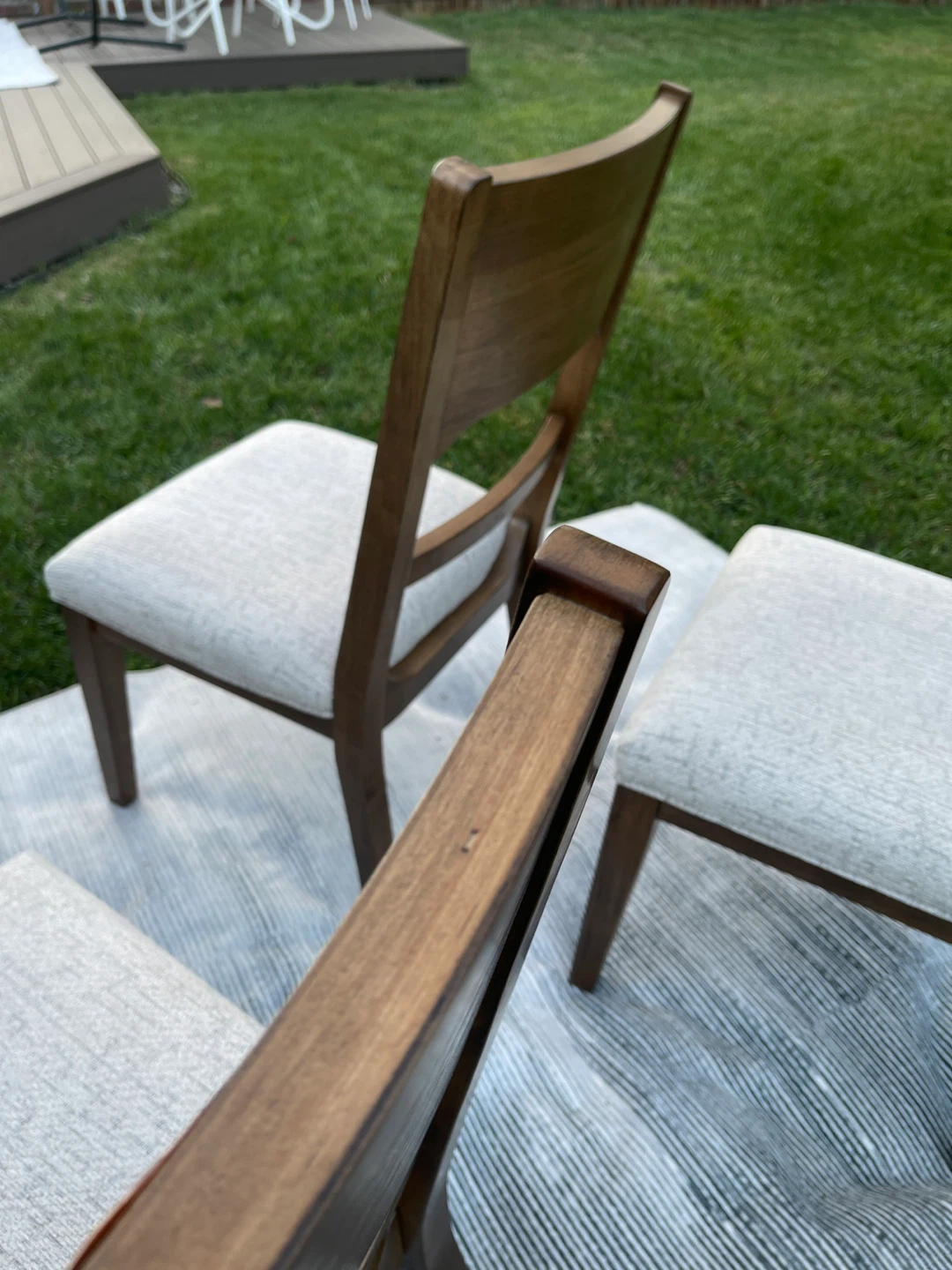 4 piece Dining Chairs NEW - photo 3