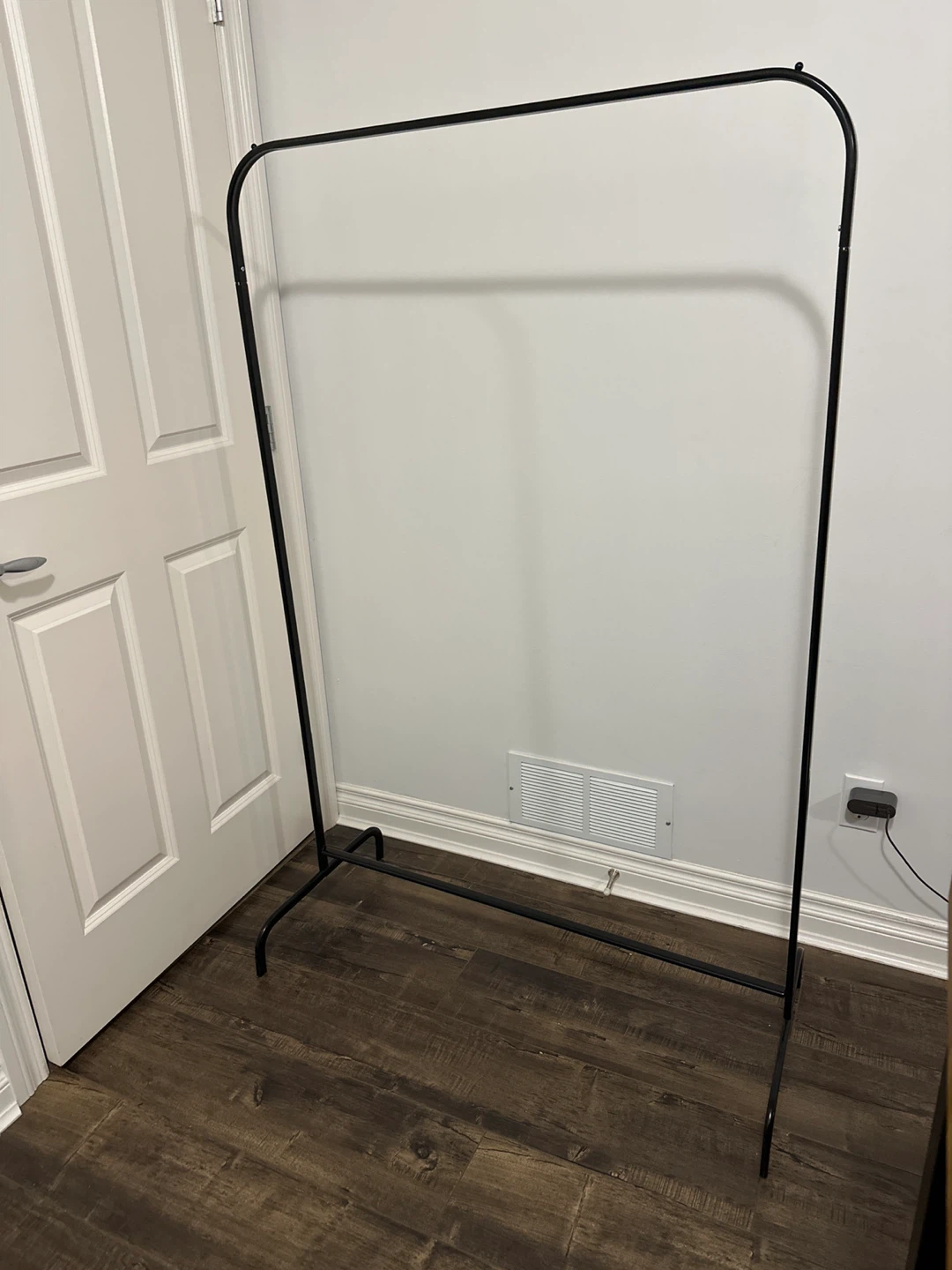 Black Metal Garment Rack