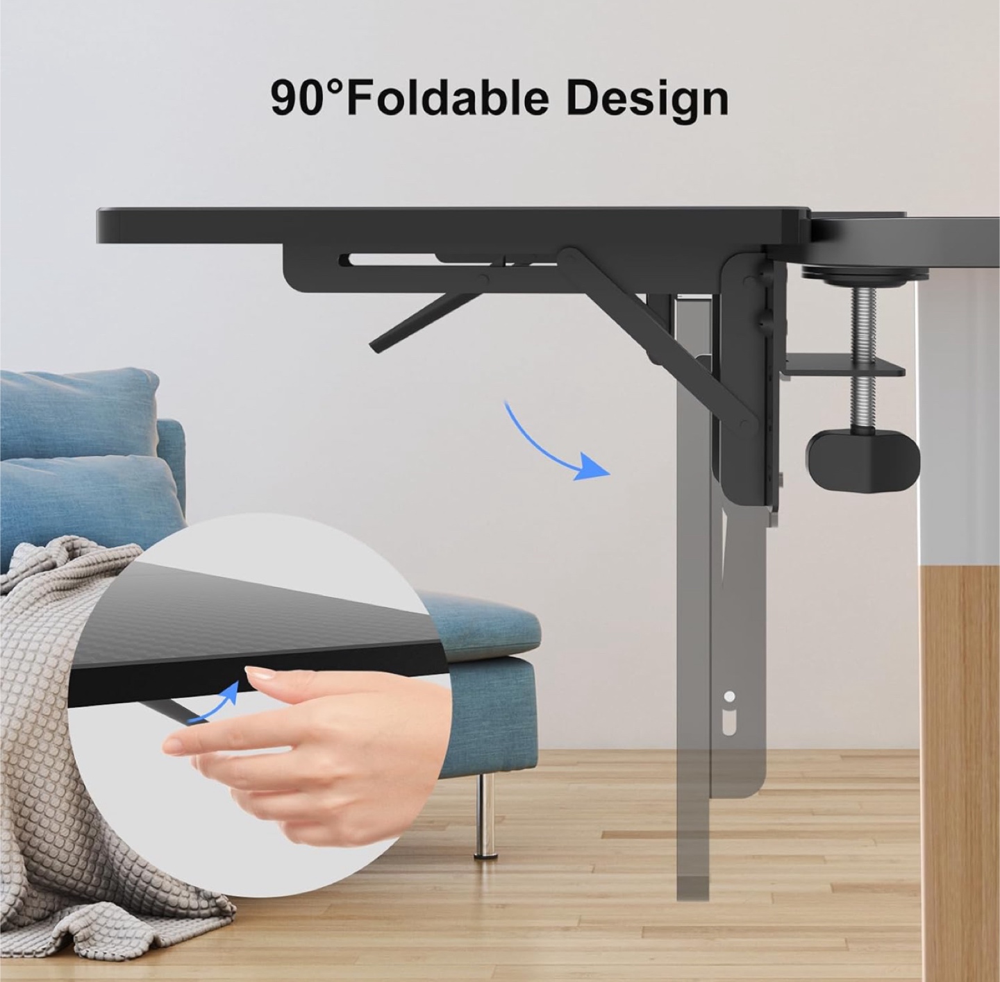 Suptek Clamp-On Desk Shelf - photo 4