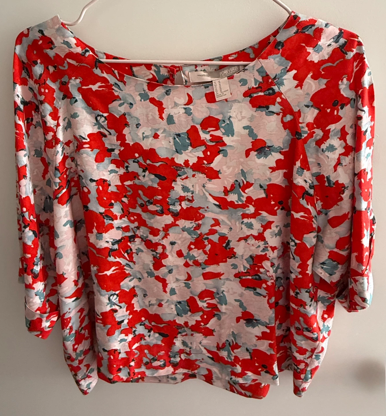 Forever 21 Floral Print Blouse ❤️❤️❤️