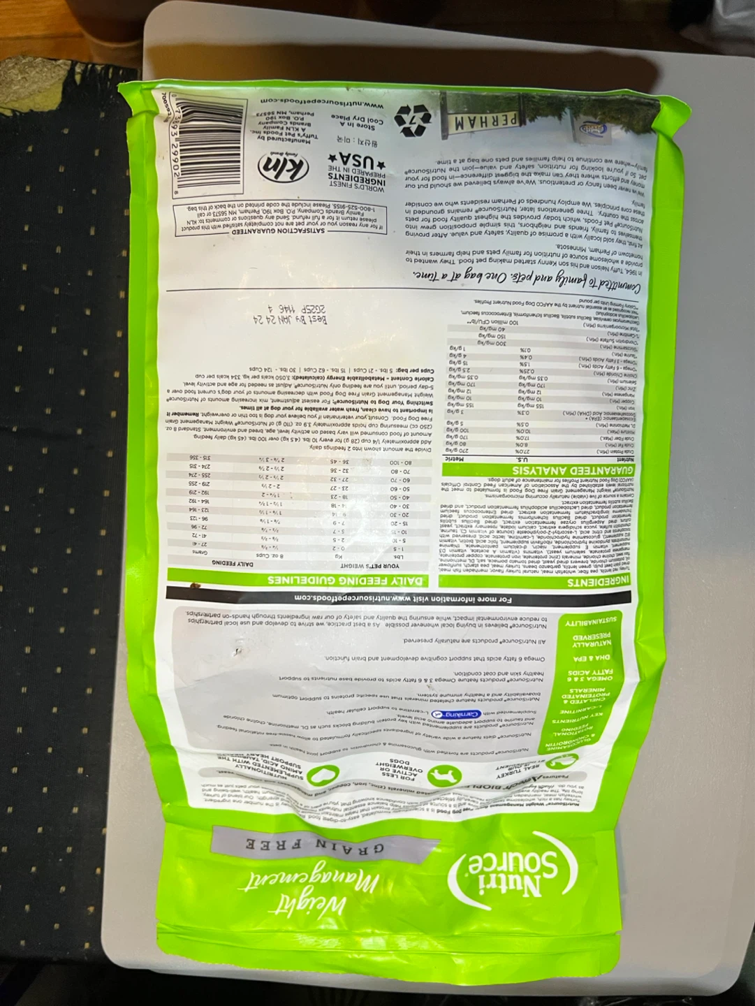 Nutri Source Weight Management Grain Free Dog Food - photo 3