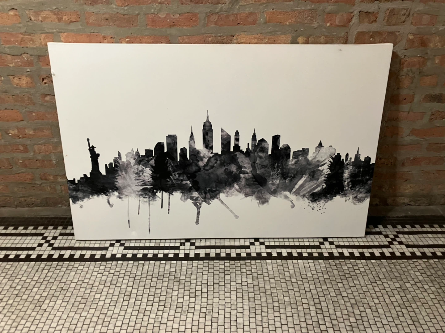 New York City Skyline Canvas Wall Art