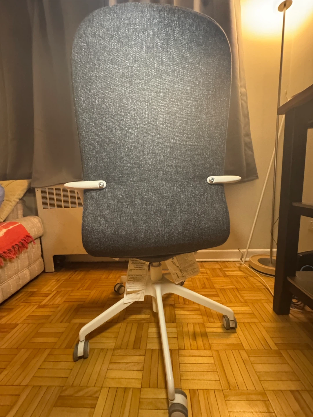 IKEA LÄNGFJÄLL Conference Chair - Dark Gray/ White - photo 2