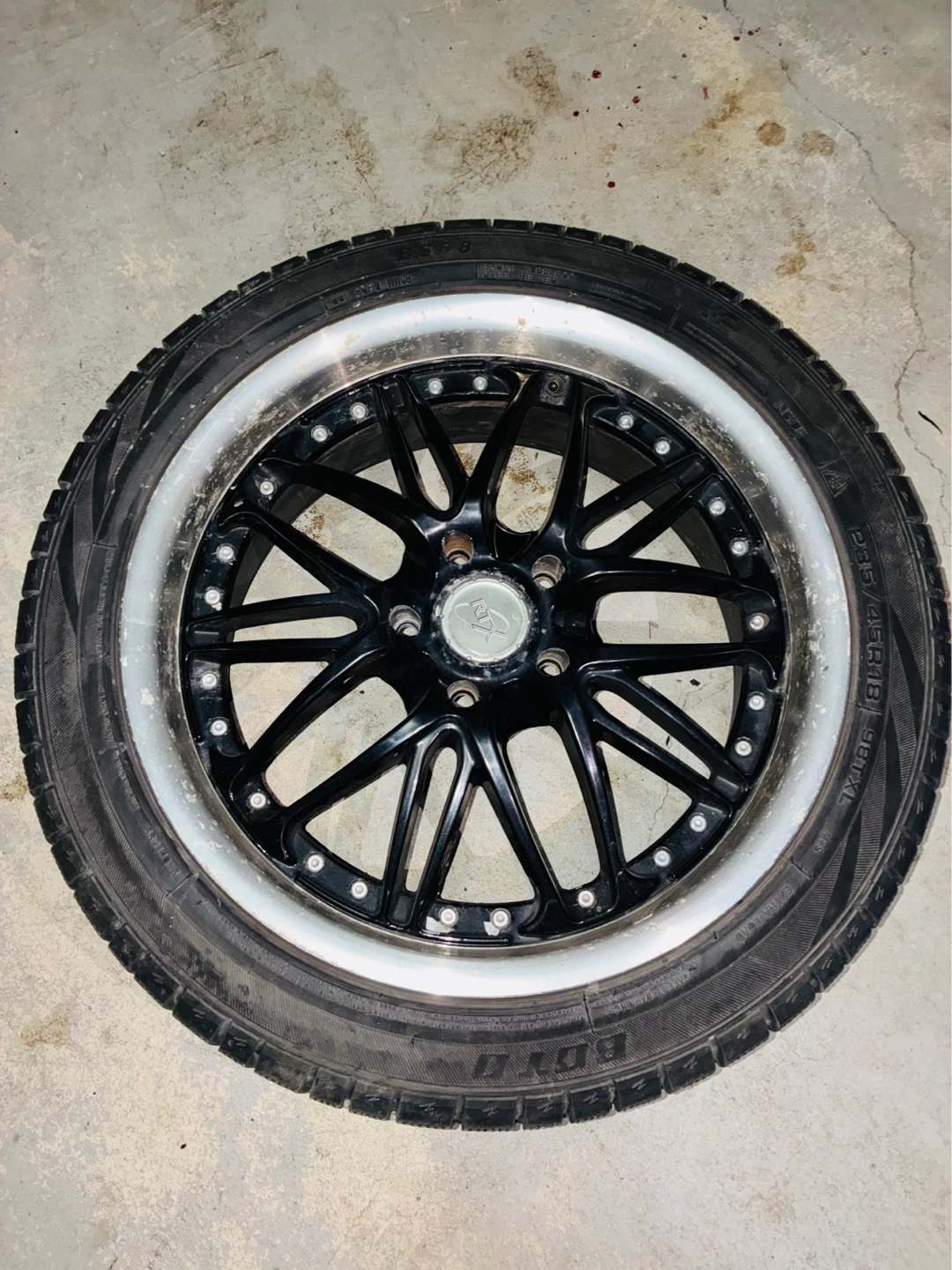 Black Rims with Winter Tires - photo 4