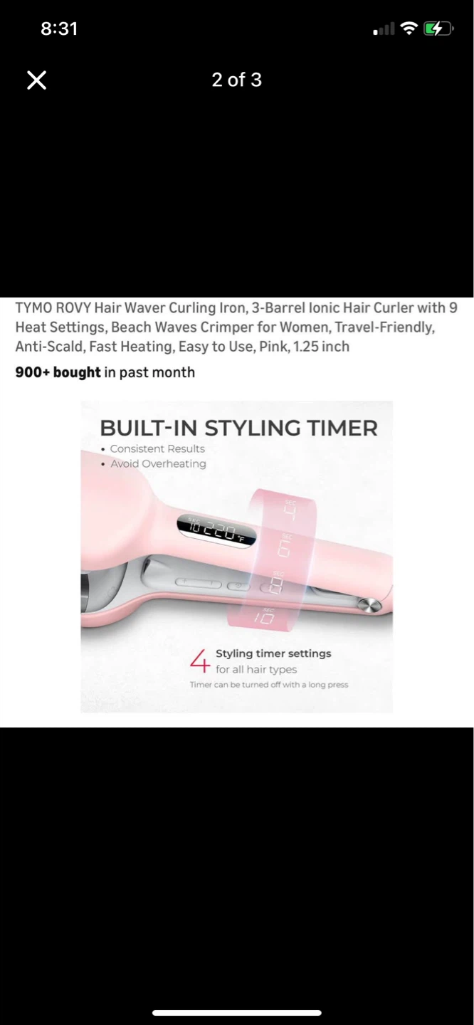 TYMO ROVY Hair Waver Curling Iron - photo 2