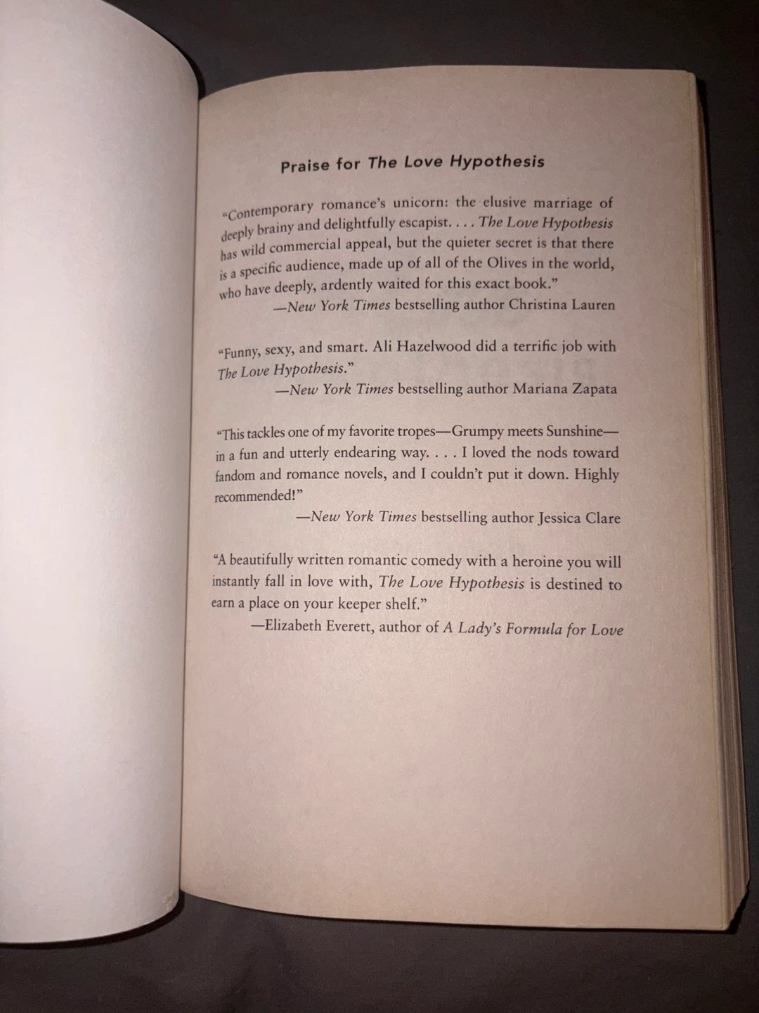 The Love Hypothesis by Ali Hazelwood - photo 3