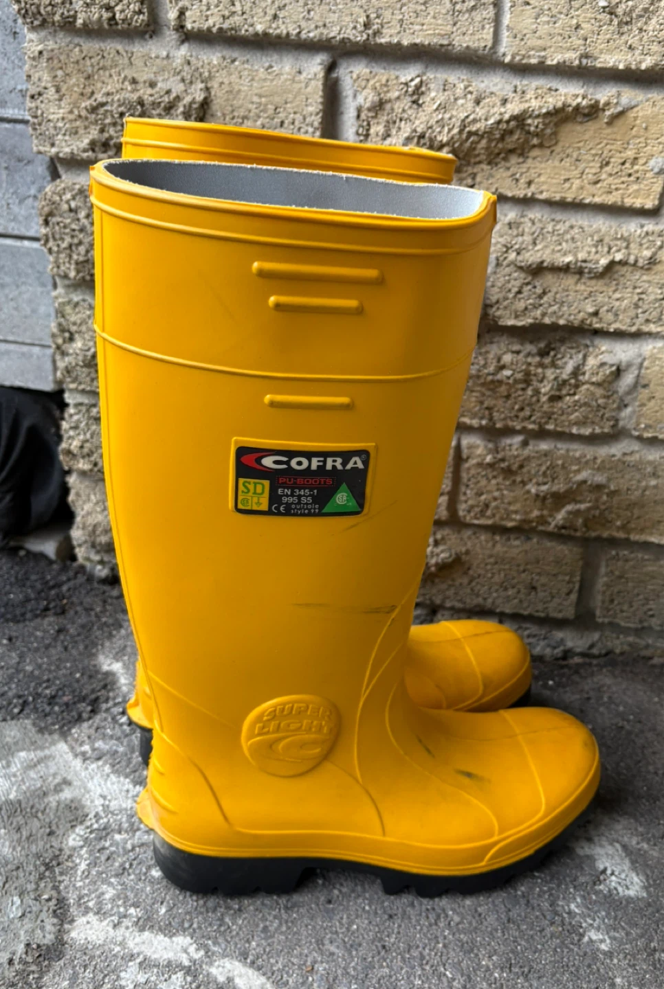 Cofra Yellow Rubber Safety Boots - photo 2