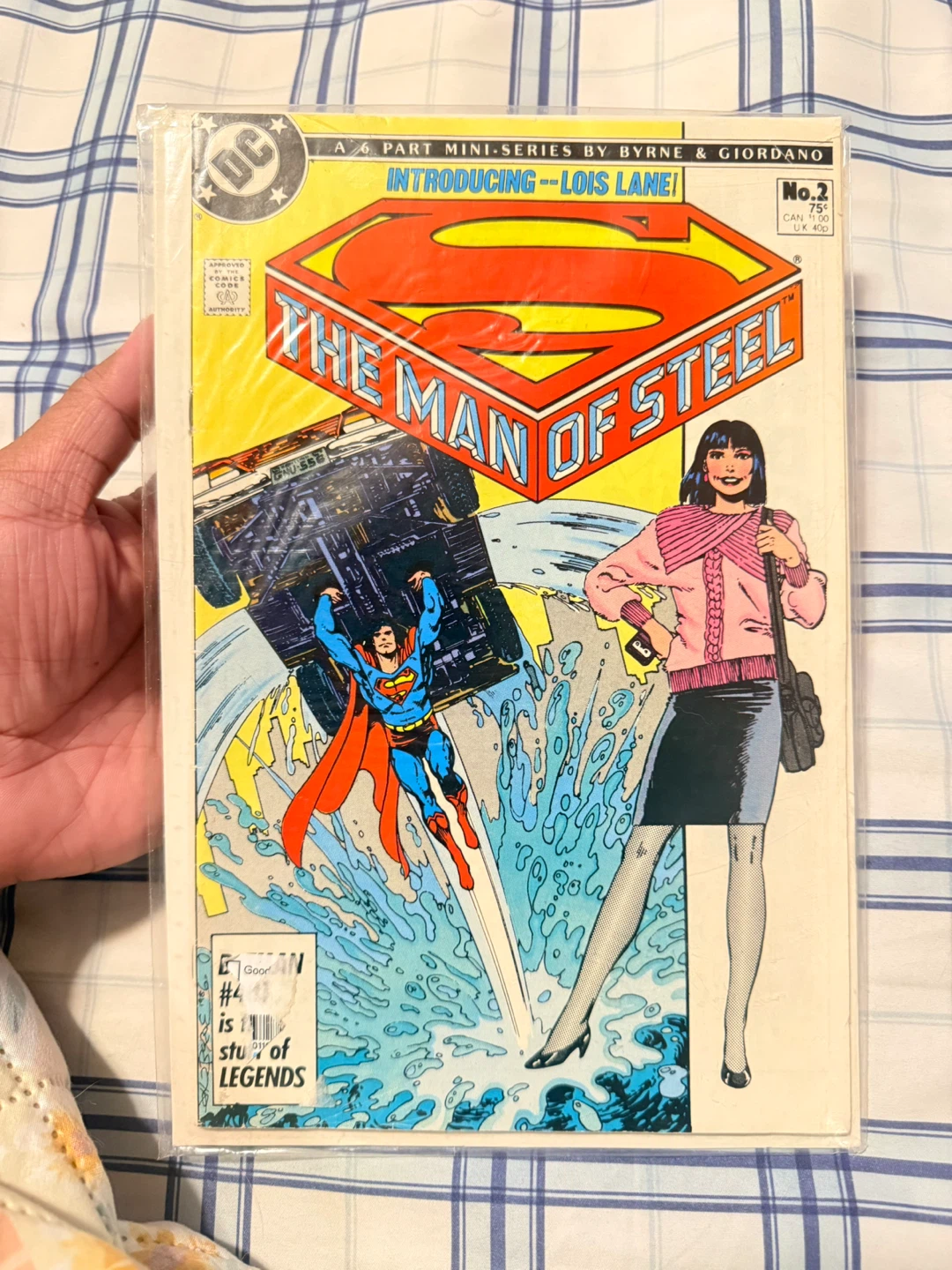 Superman The Man of Steel Comic #2 & Superman #29 - photo 2