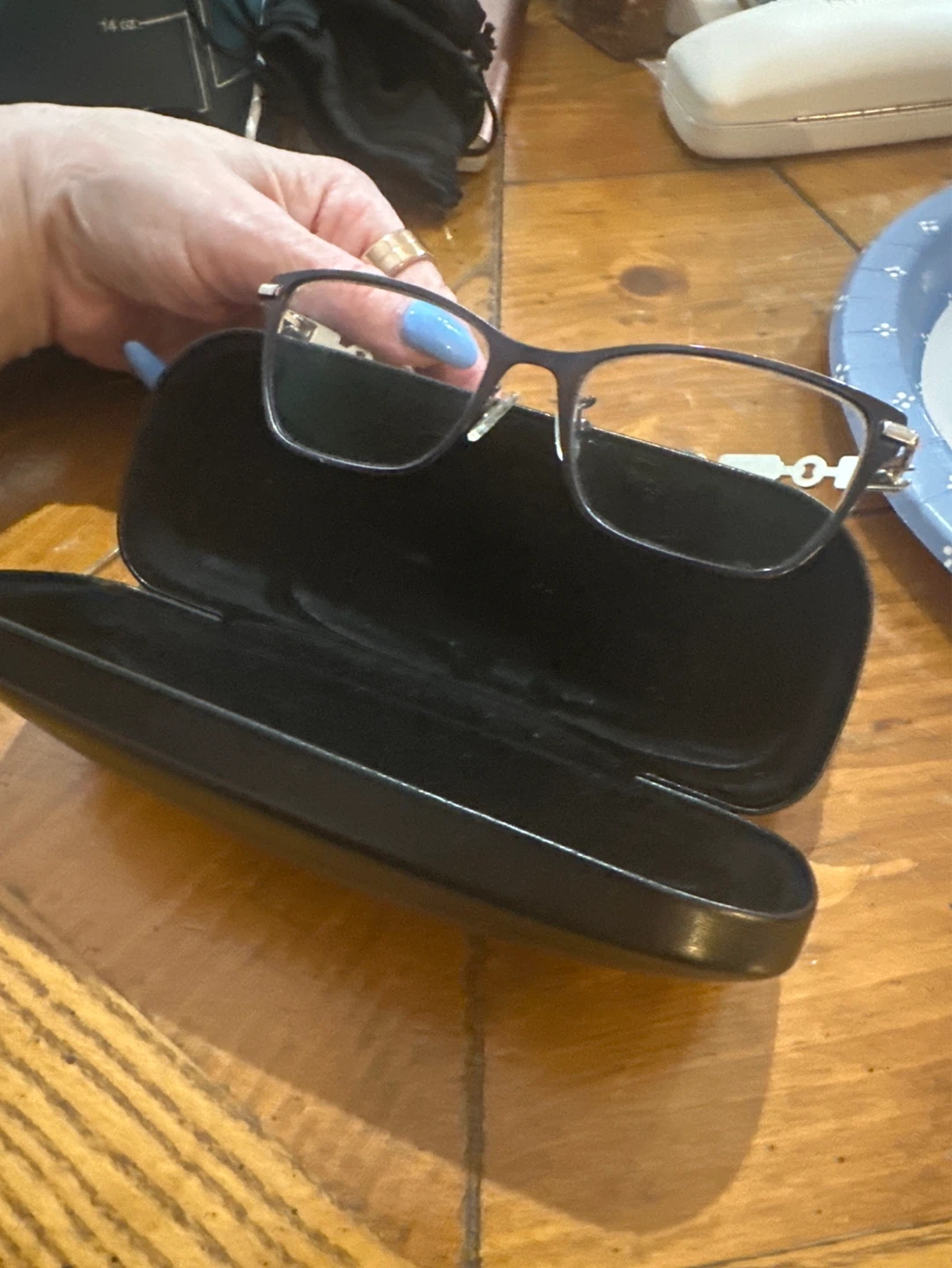 COACH HC 5065 Eyeglasses - Navy/Blue Grey - photo 4
