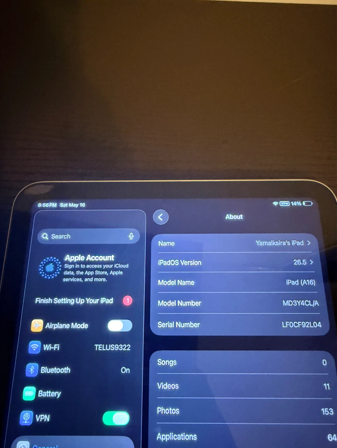 Apple iPad (A16) 9th Gen - Silver - photo 3