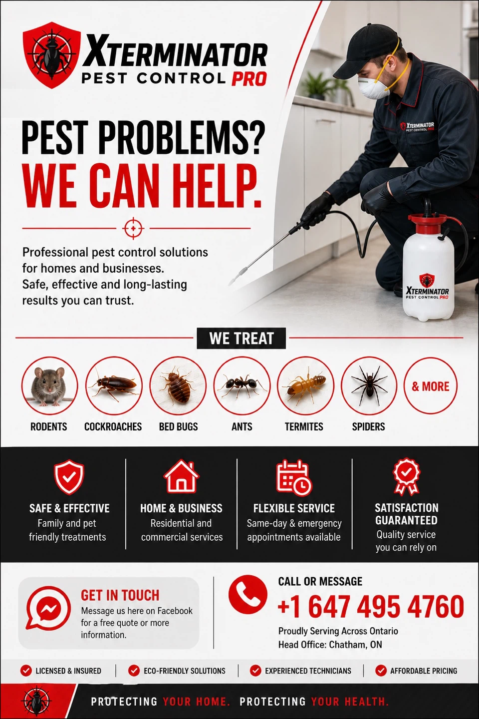 Pest Control - Best Price Guaranteed