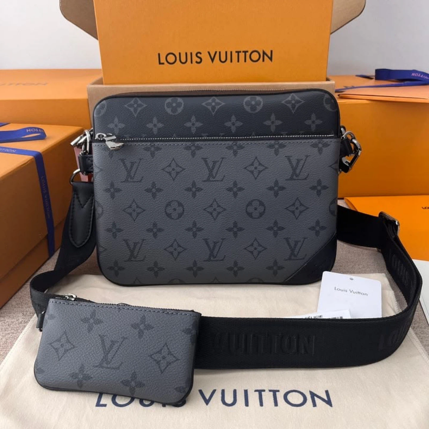 Louis Vuitton Monogram Pouch Set