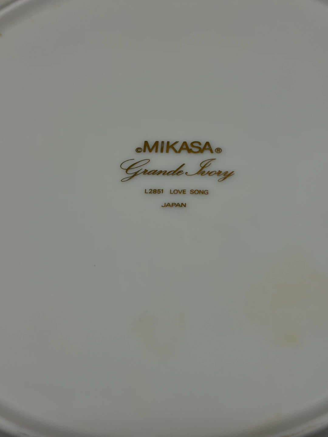 Mikasa Grande Ivory Love Song China - Set of 4 - photo 4