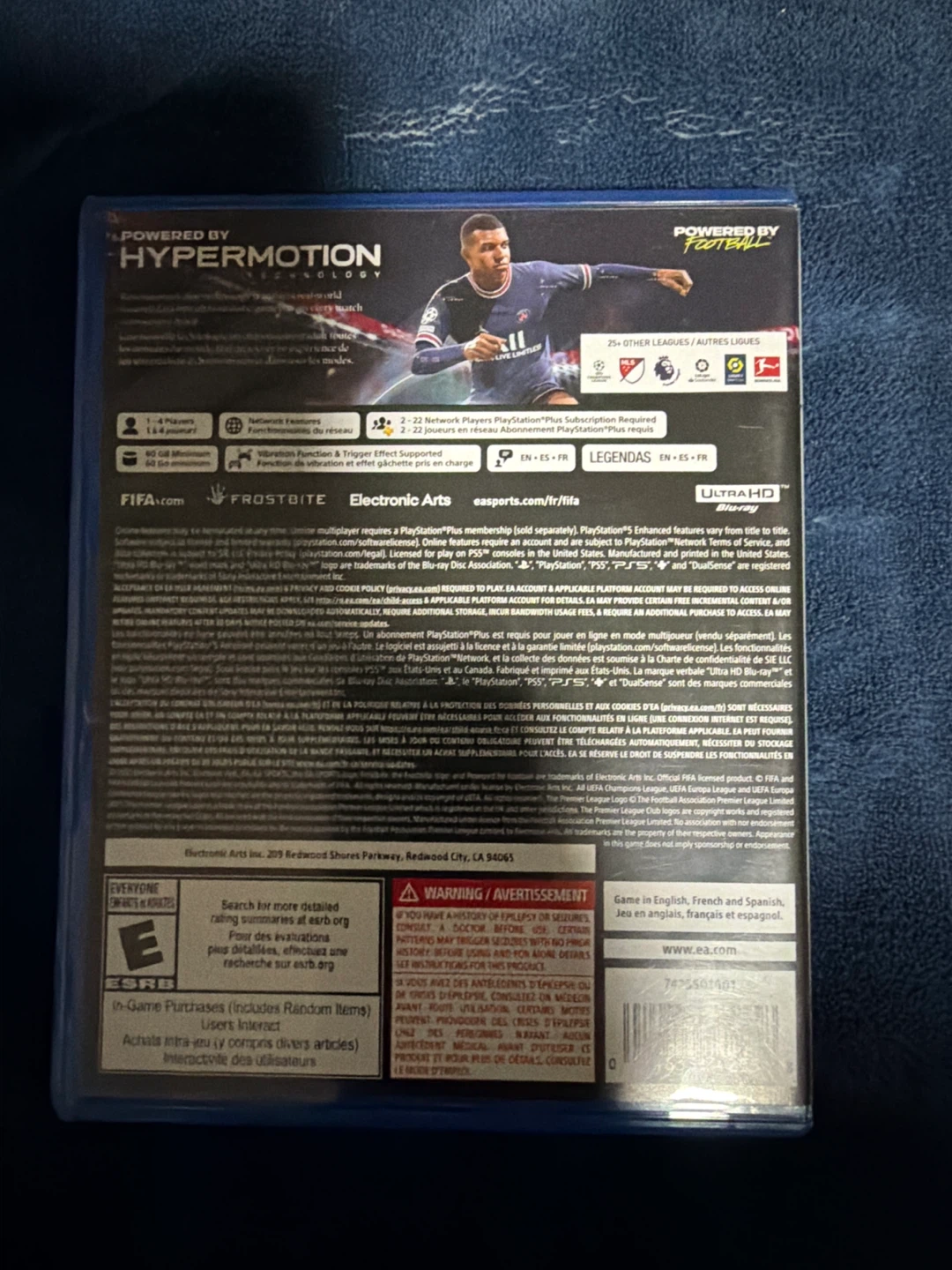 PlayStation 5 FIFA 22 Video Game - photo 2
