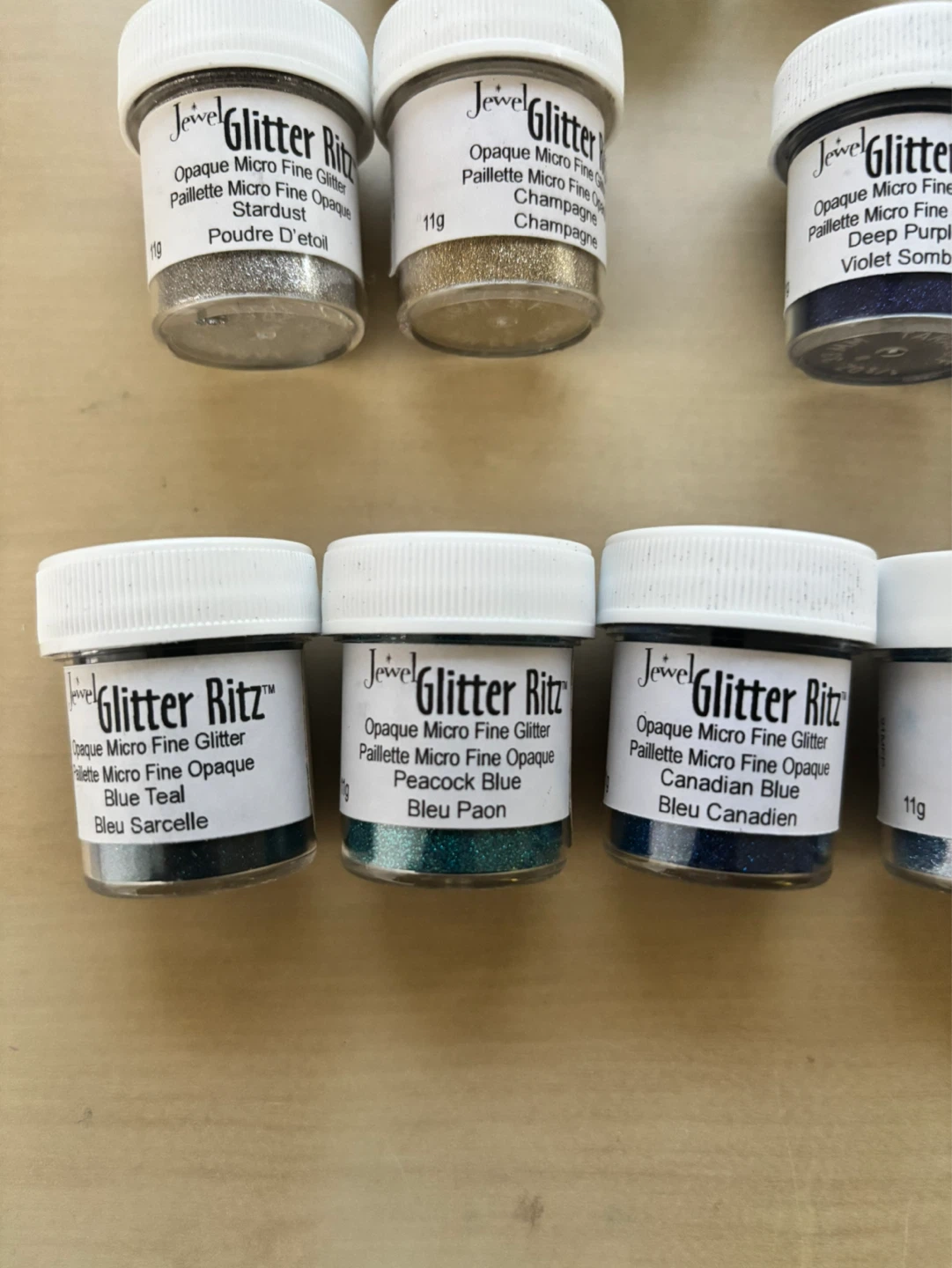 Jewel Glitter Ritz opaque micro fine glitter set - photo 2