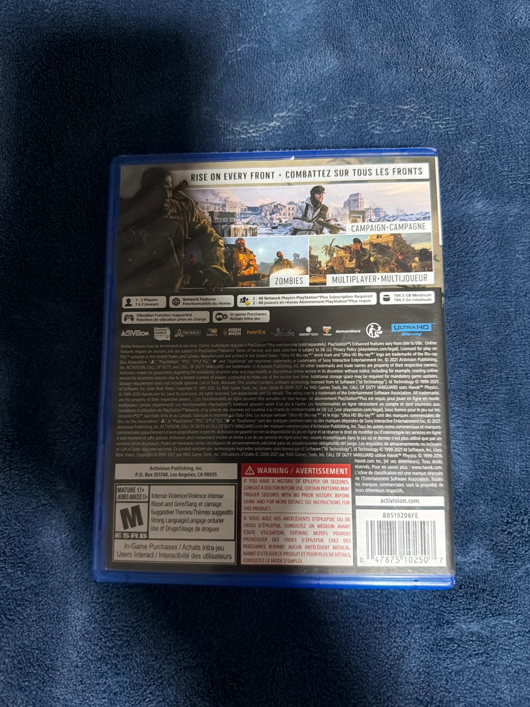 Call of Duty: Vanguard PS5 Game - photo 2