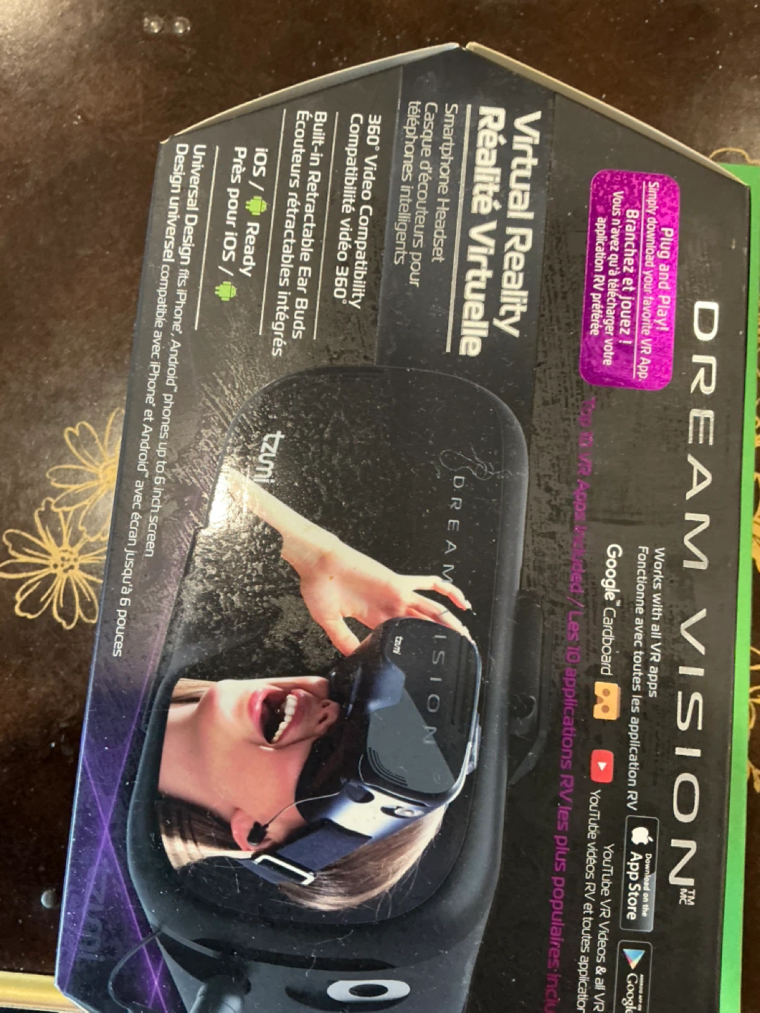 DREAM VISION Virtual Reality Smartphone Headset