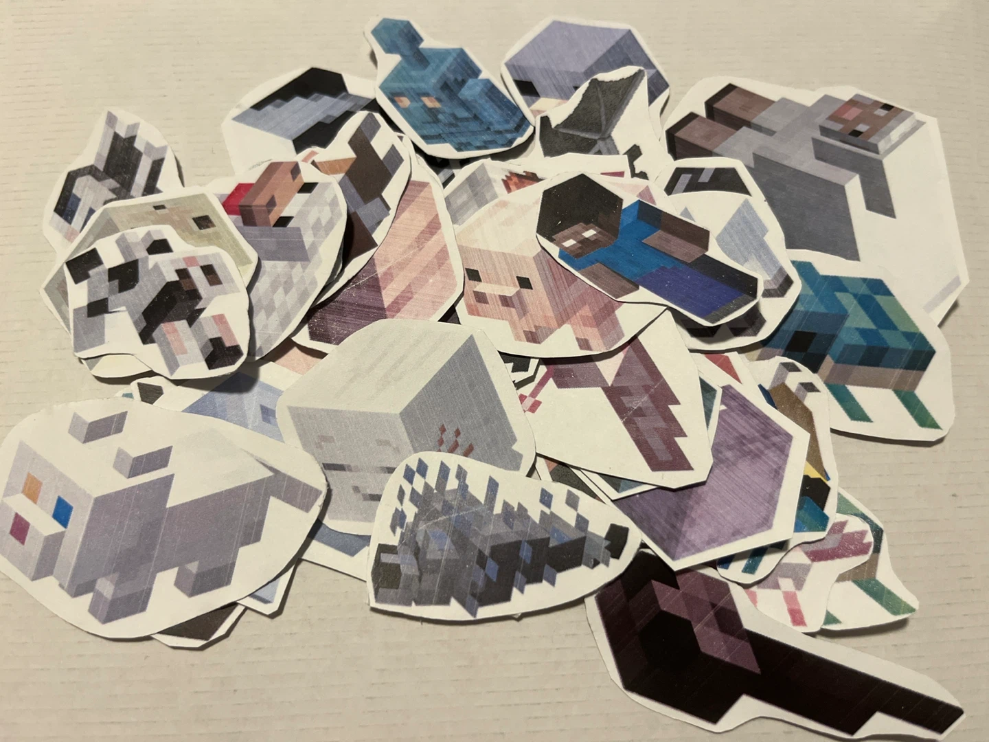 Assorted Minecraft Stickers ($1 for 15) - photo 2