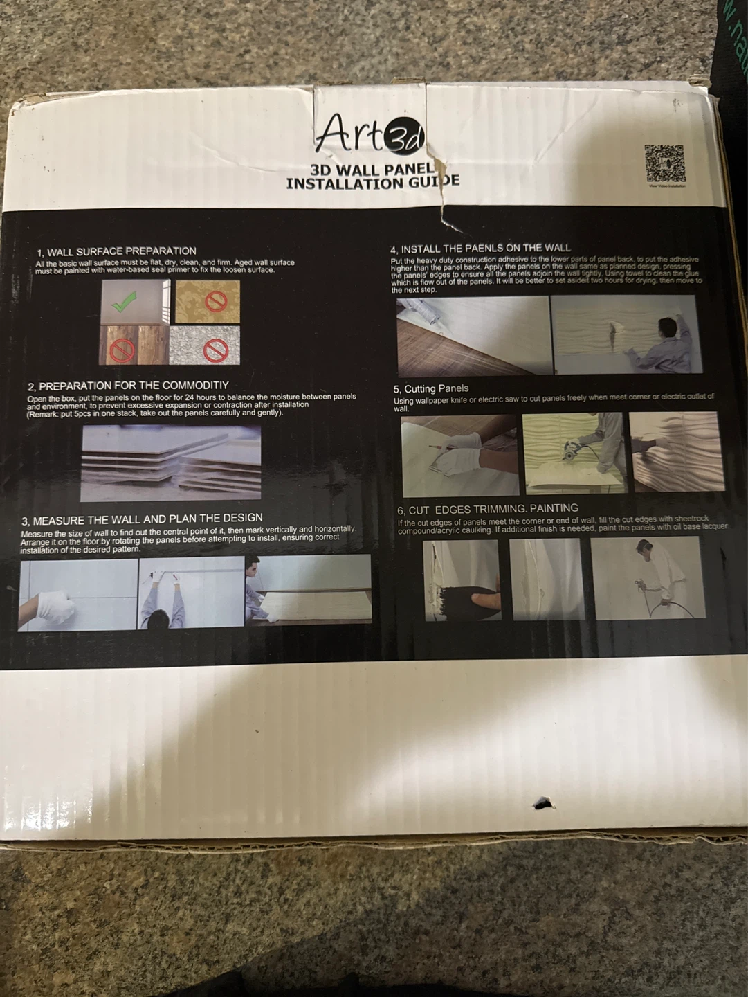 Art3d 3D Wall Panels - 33 Tiles - photo 2