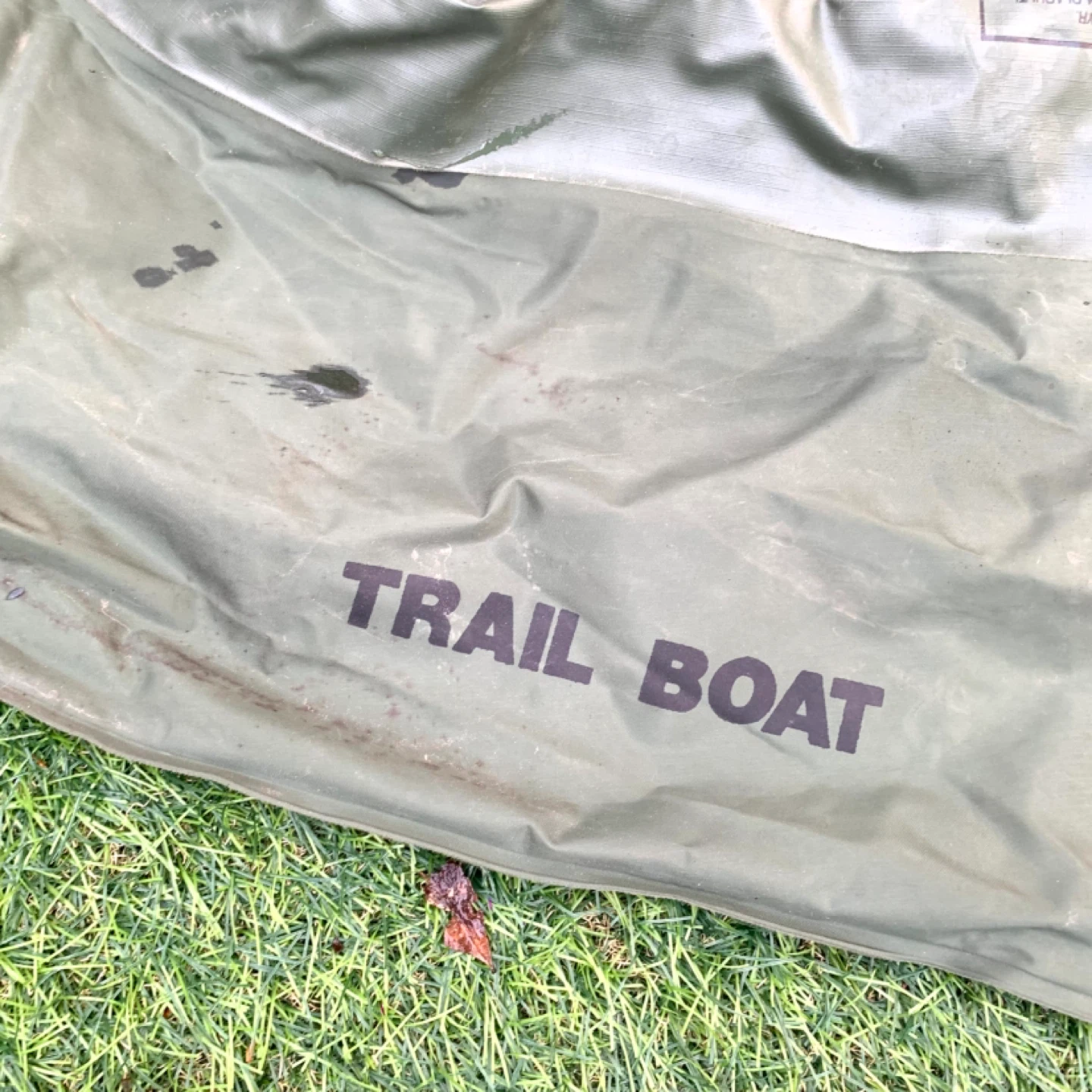 Inflatable Boat Raft Sevylor Trail Boat Fishing Watercraft - photo 3