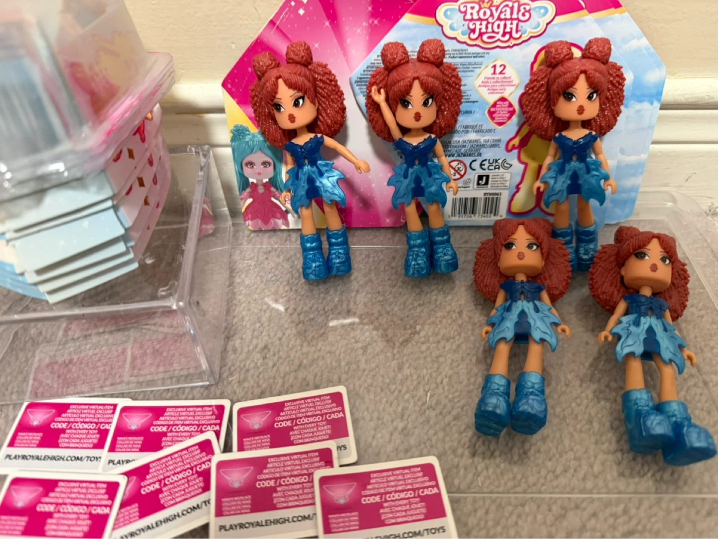 Royal High Dolls with Virtual Item Codes