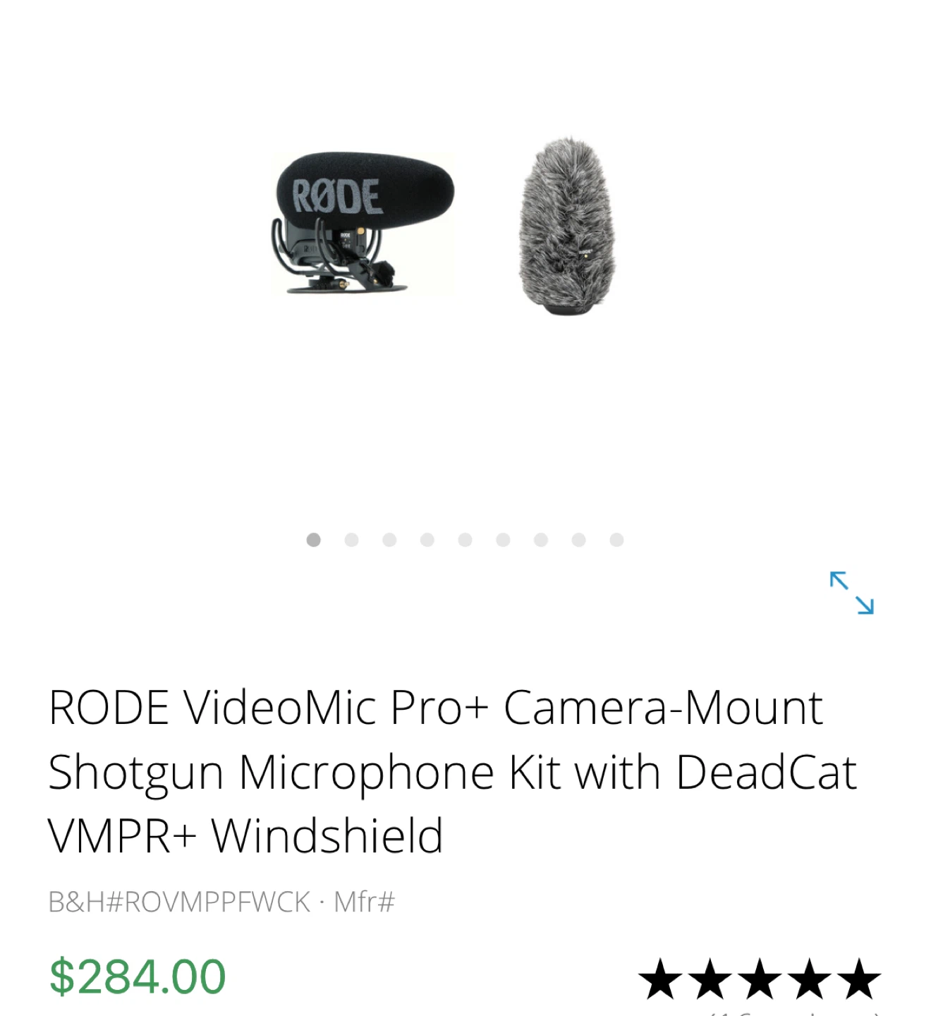 Rode VideoMic Pro+ Camera-Mount Shotgun Microphone Kit - photo 2