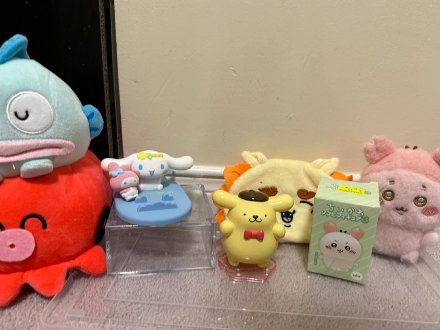 Sanrio Figures - Cinnamoroll, My Melody, Pompompurin
