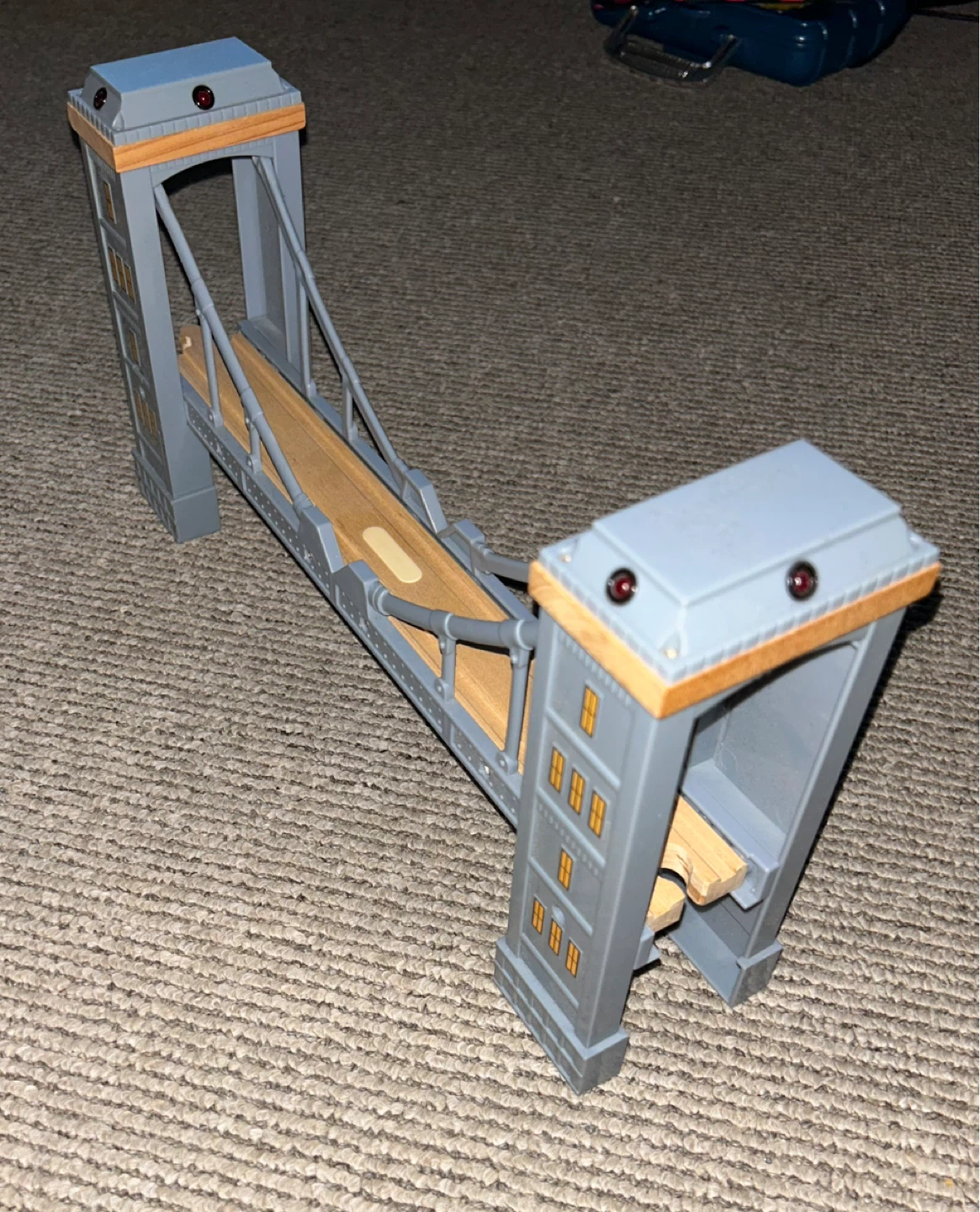 Toy Train Suspension Bridge - photo 2