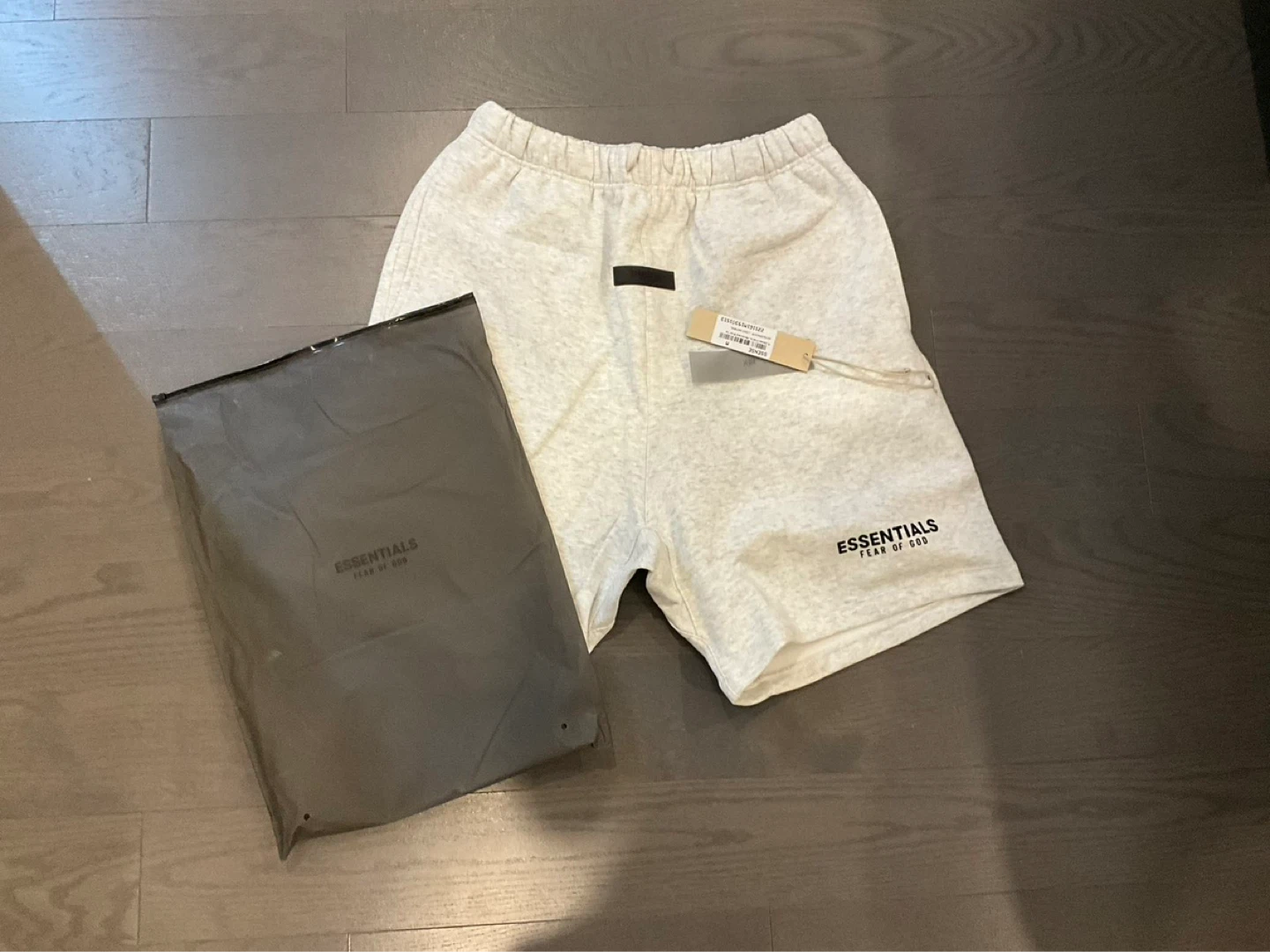 Fear of God Essentials Grey Sweatshorts - photo 3